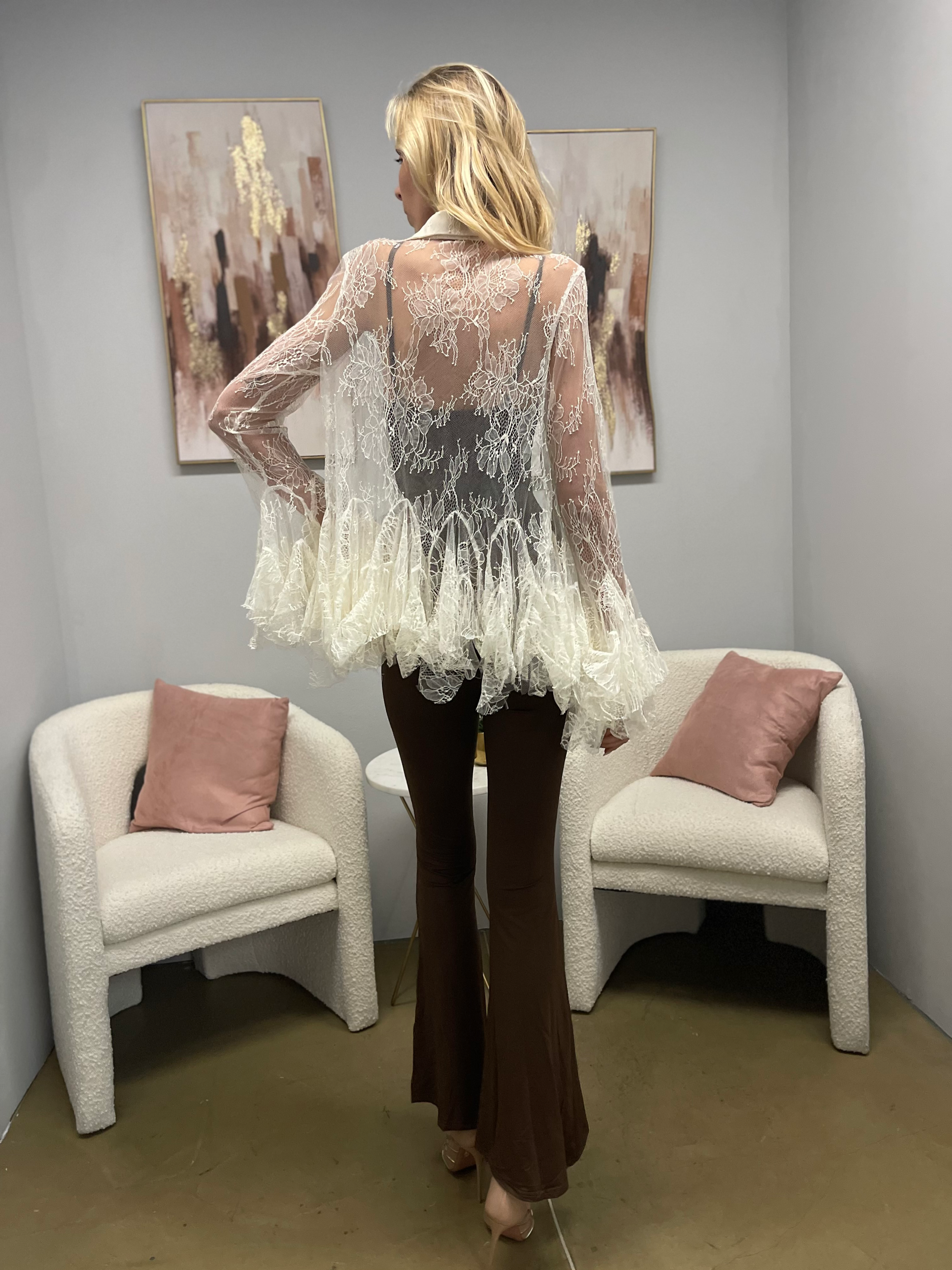 Camicia Pizzo