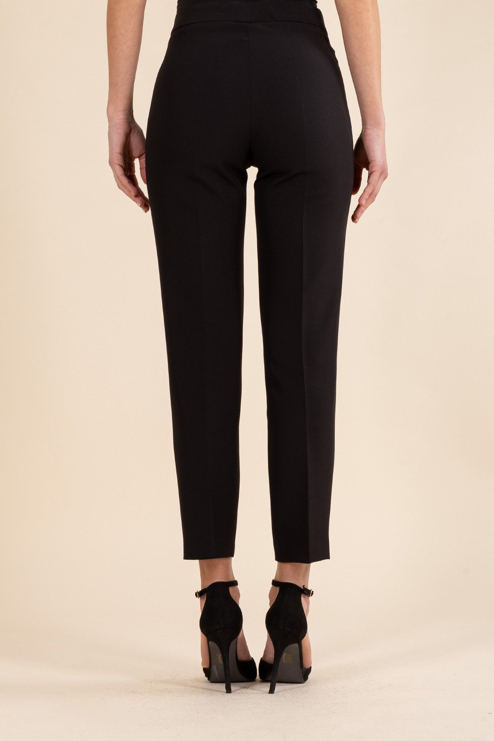 Classic Cigarette Pants in Black
