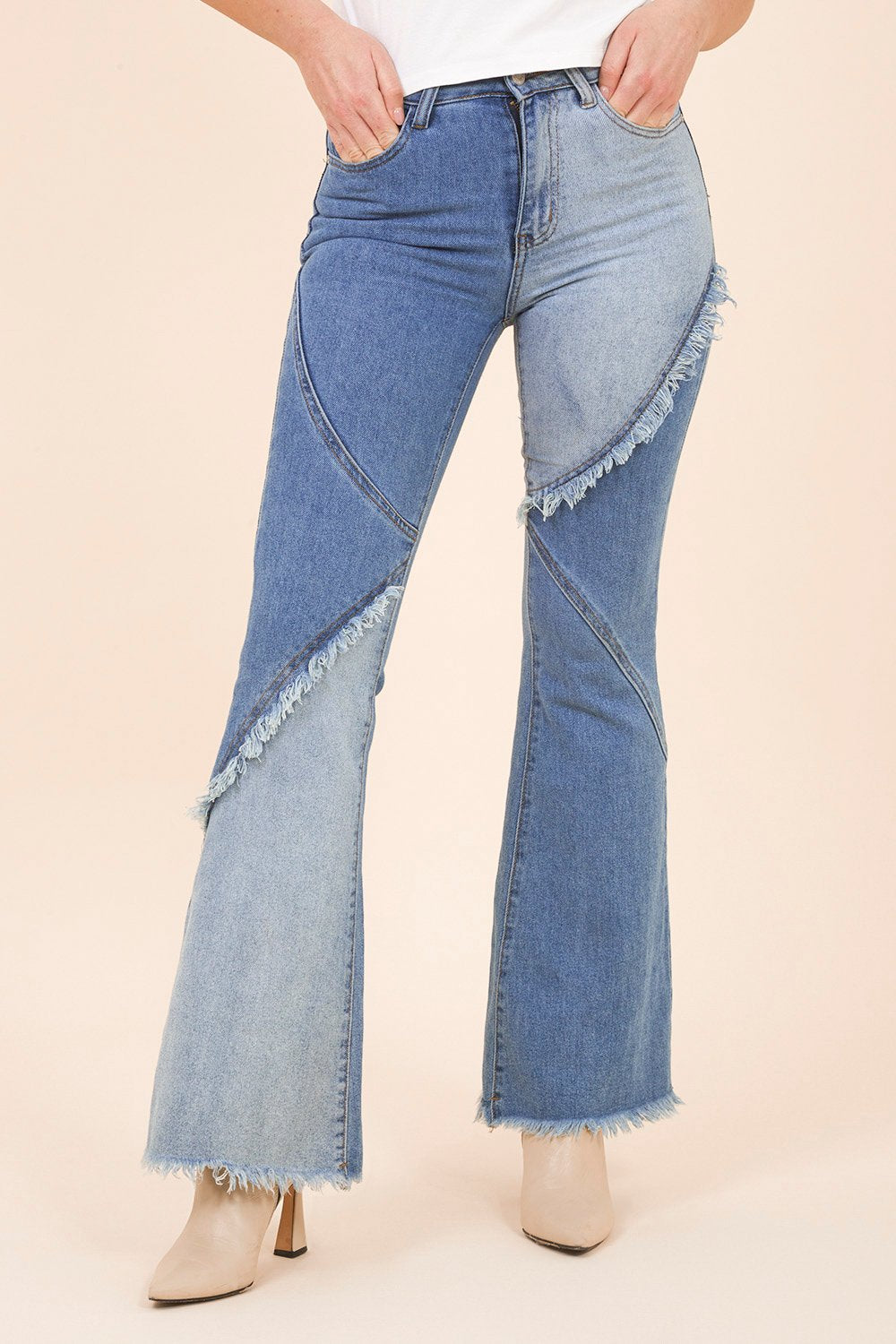 Jeans Cowboy con Frange