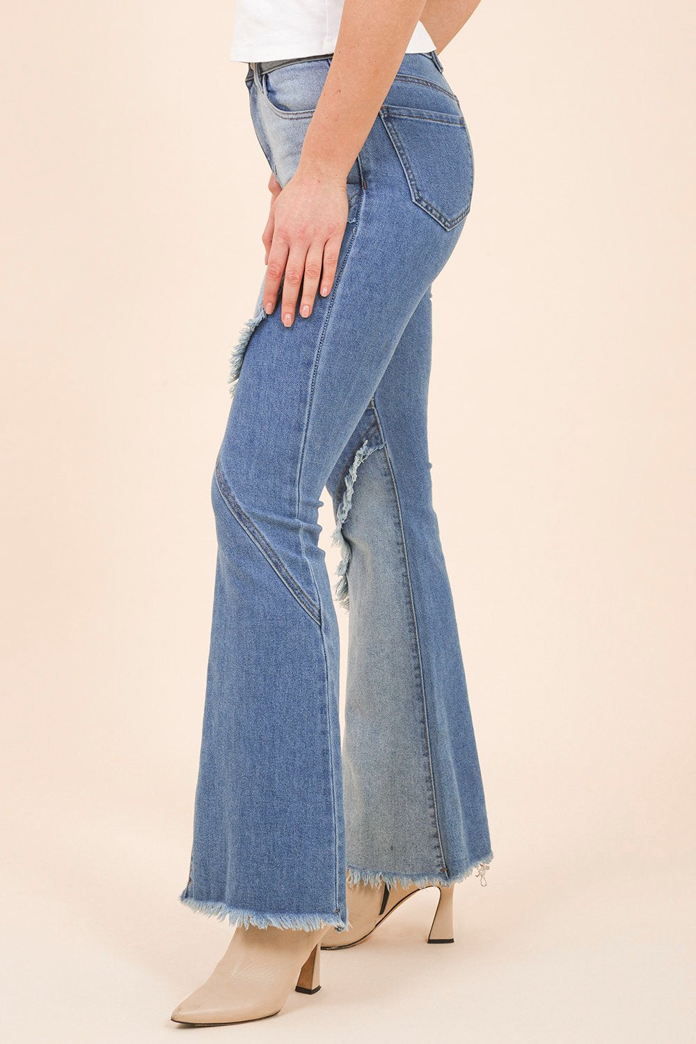 Jeans Cowboy con Frange