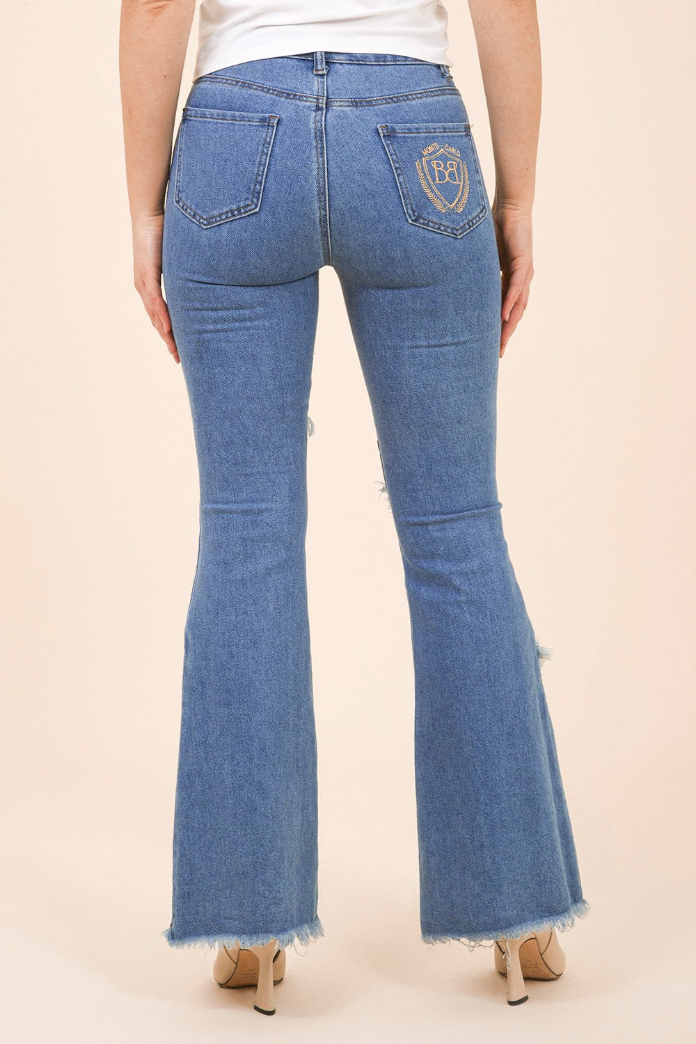 Jeans Cowboy con Frange