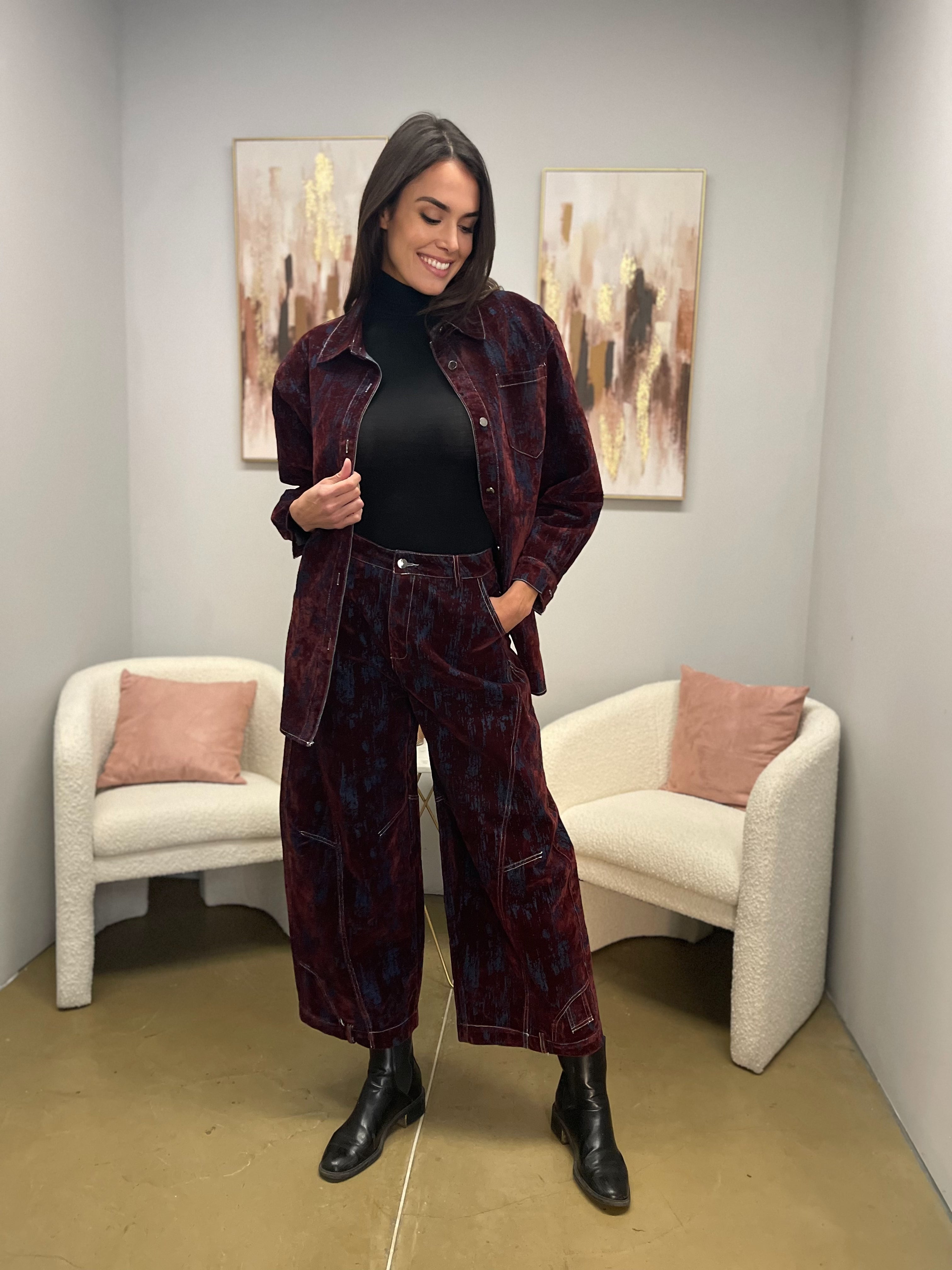 Giacca Jeans e Velluto