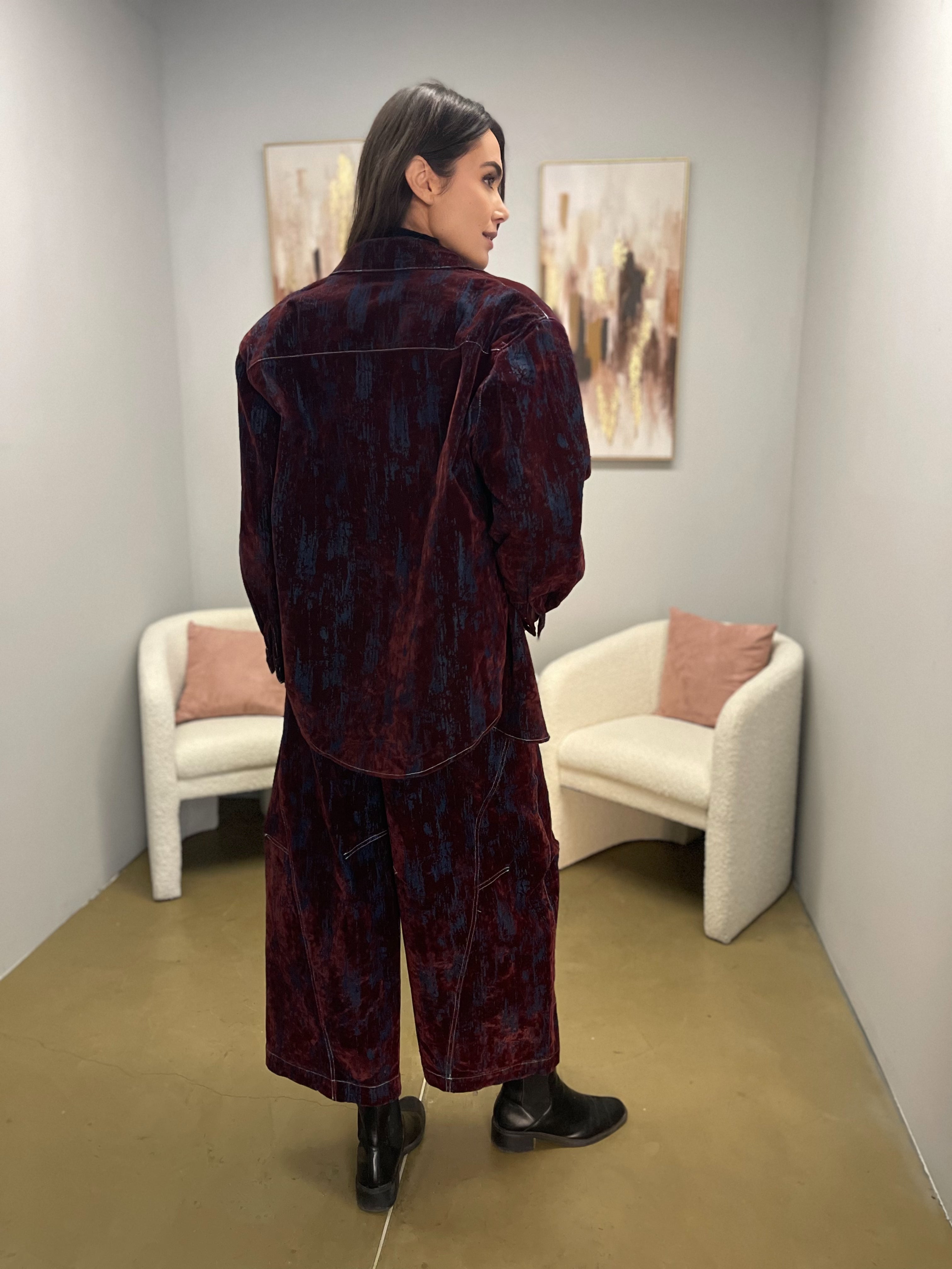 Giacca Jeans e Velluto