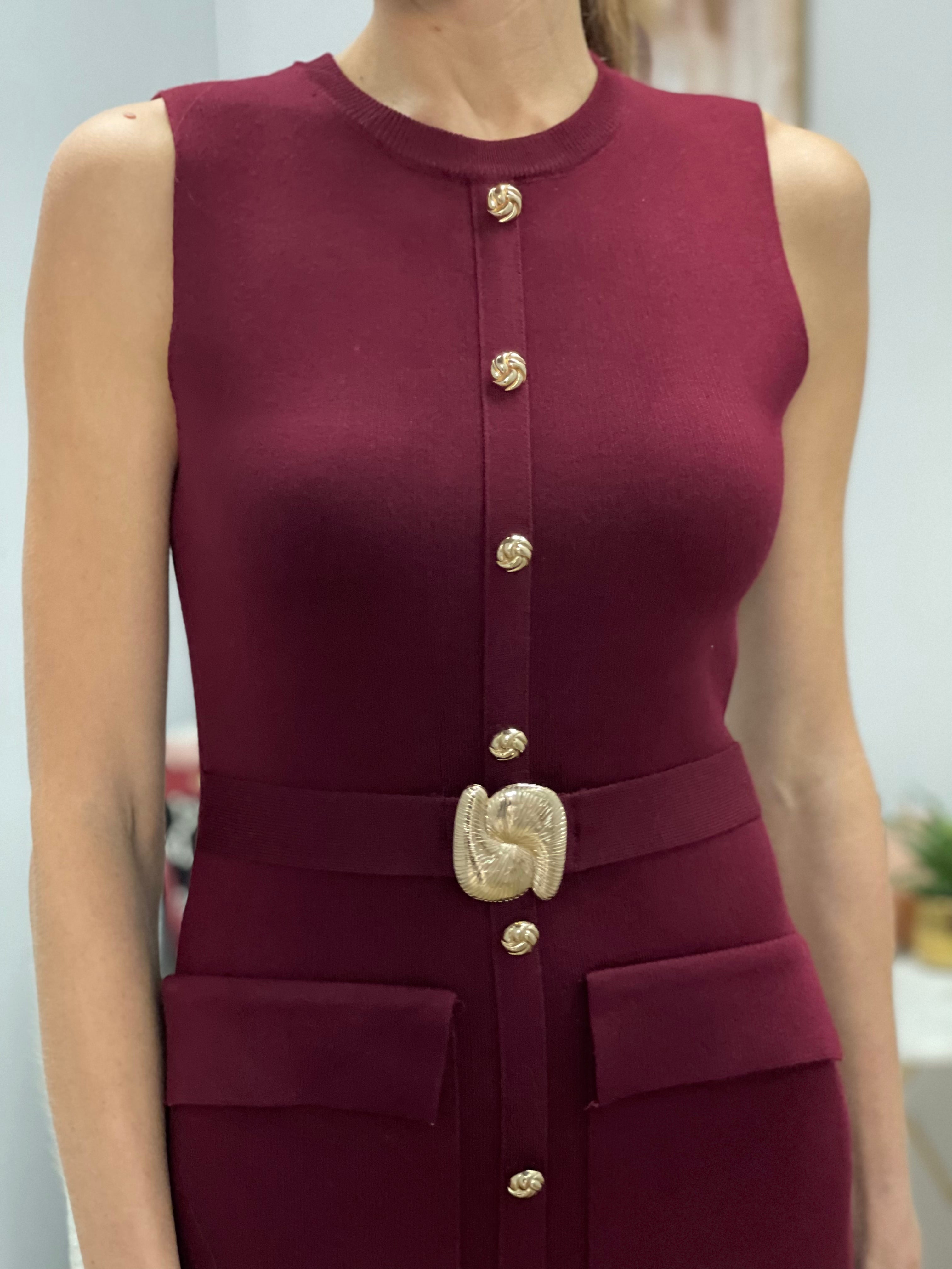 Abito lungo in Maglina