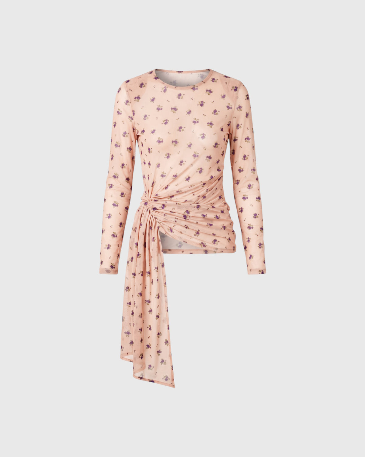 Maglia Floral Draped