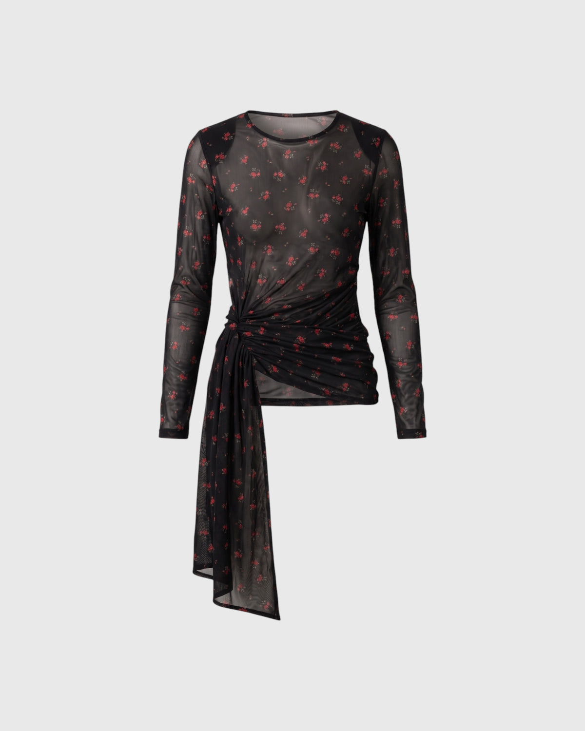 Maglia Floral Draped