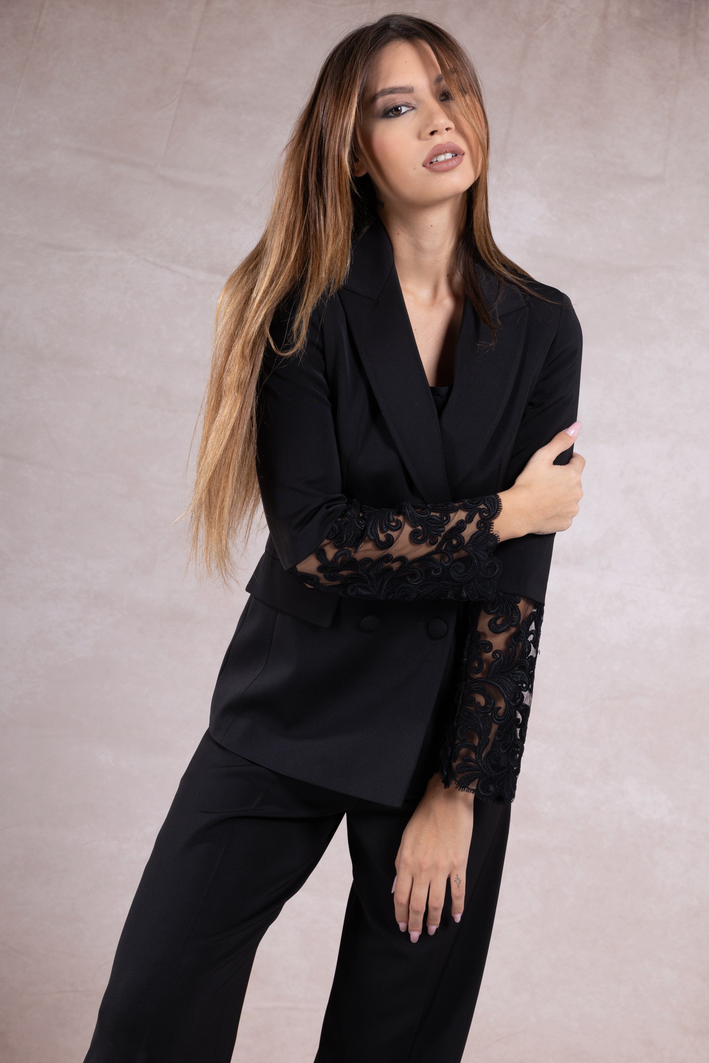 Tailleur Doppiopetto Nero