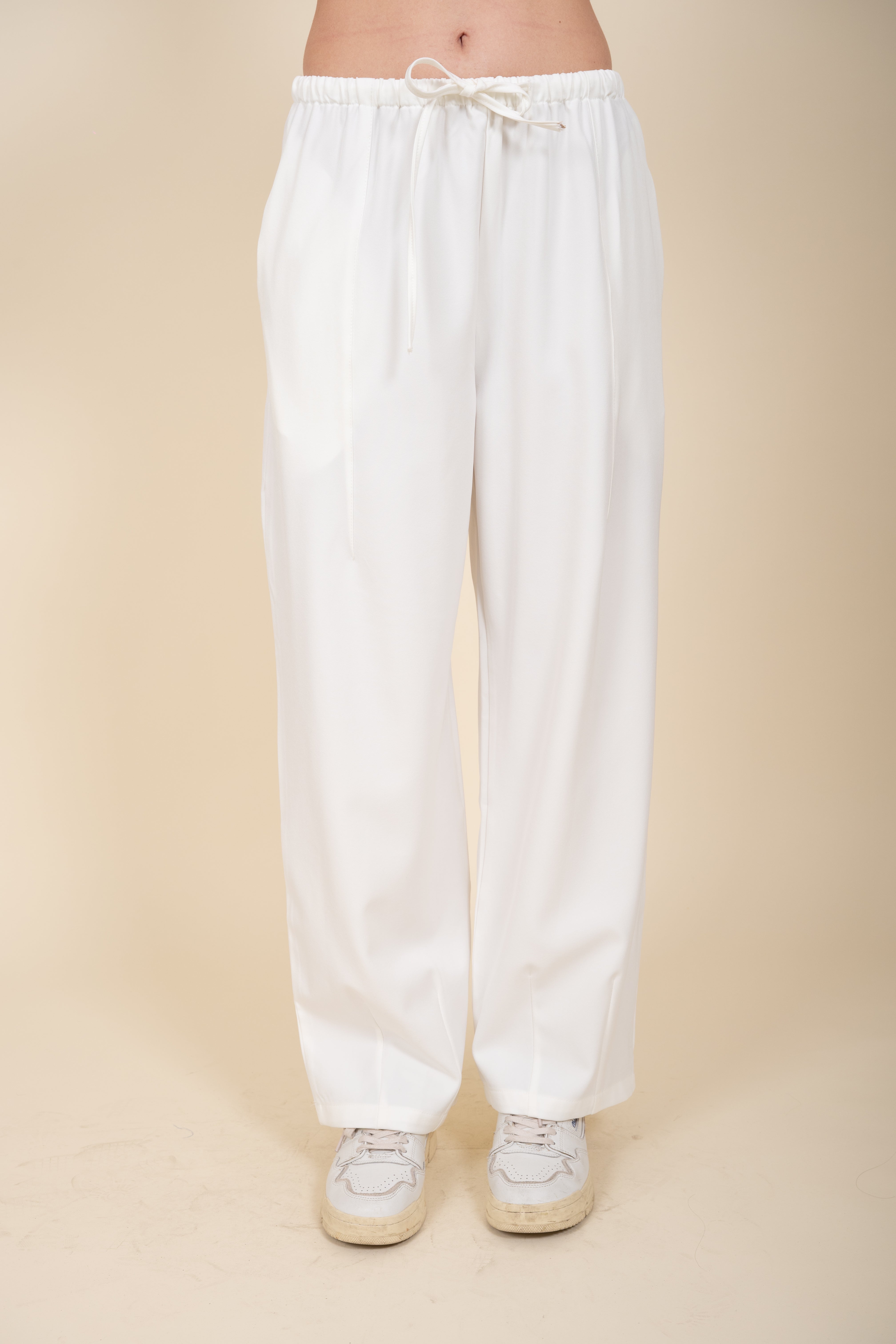Wide Leg Pants with Lace