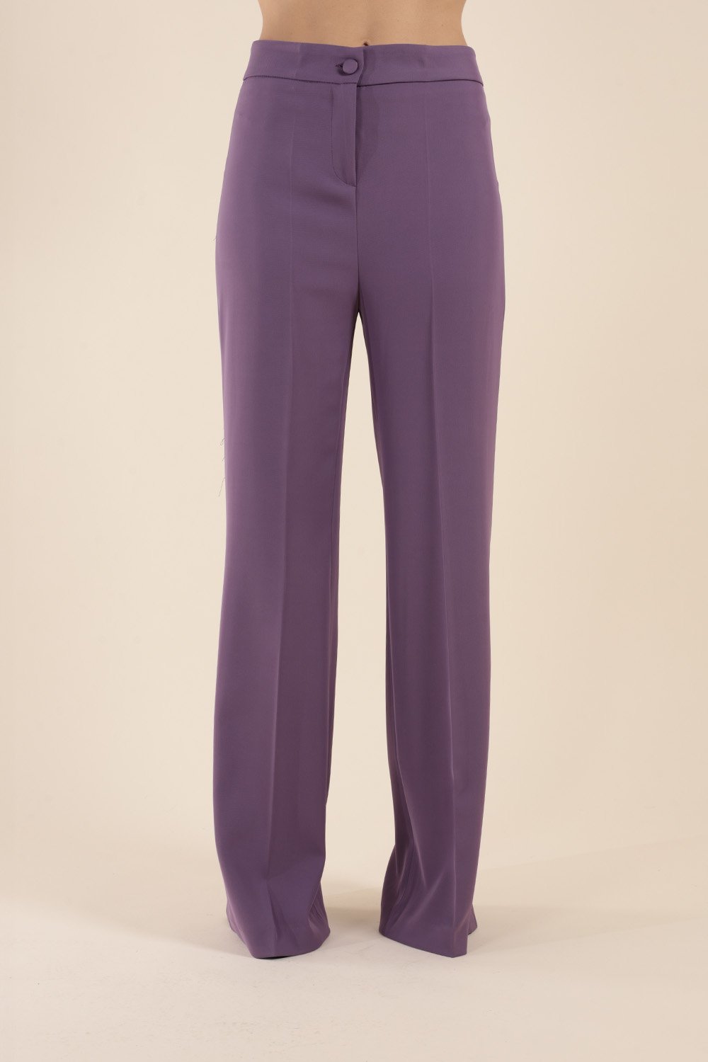 Tailleur Doppiopetto con Revers in Raso Berry