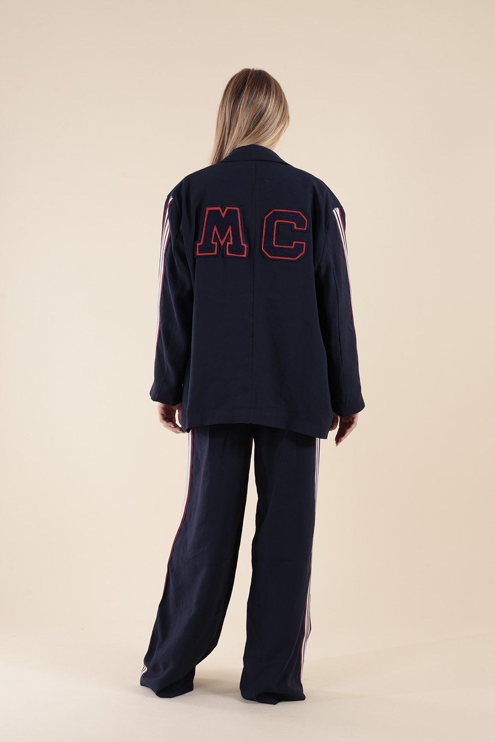 Side Stripes- Blazer Sportivo Oversize