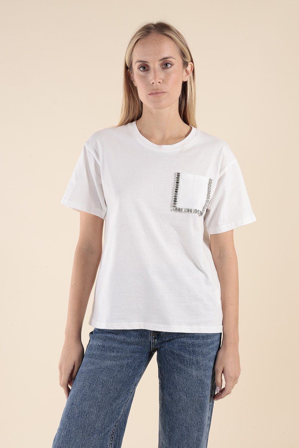 Crystal Pocket T-Shirt