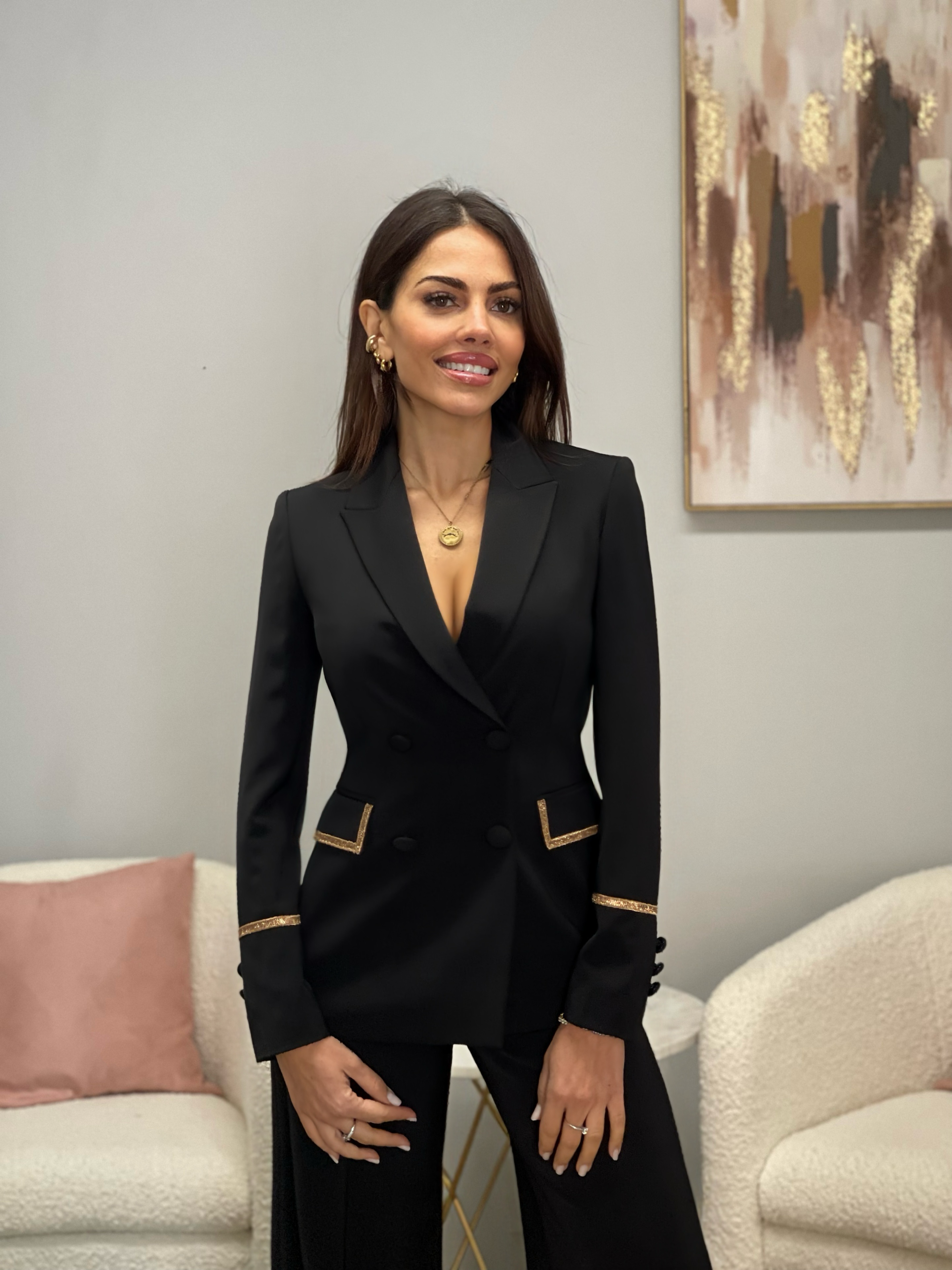 Tailleur Doppiopetto Nero