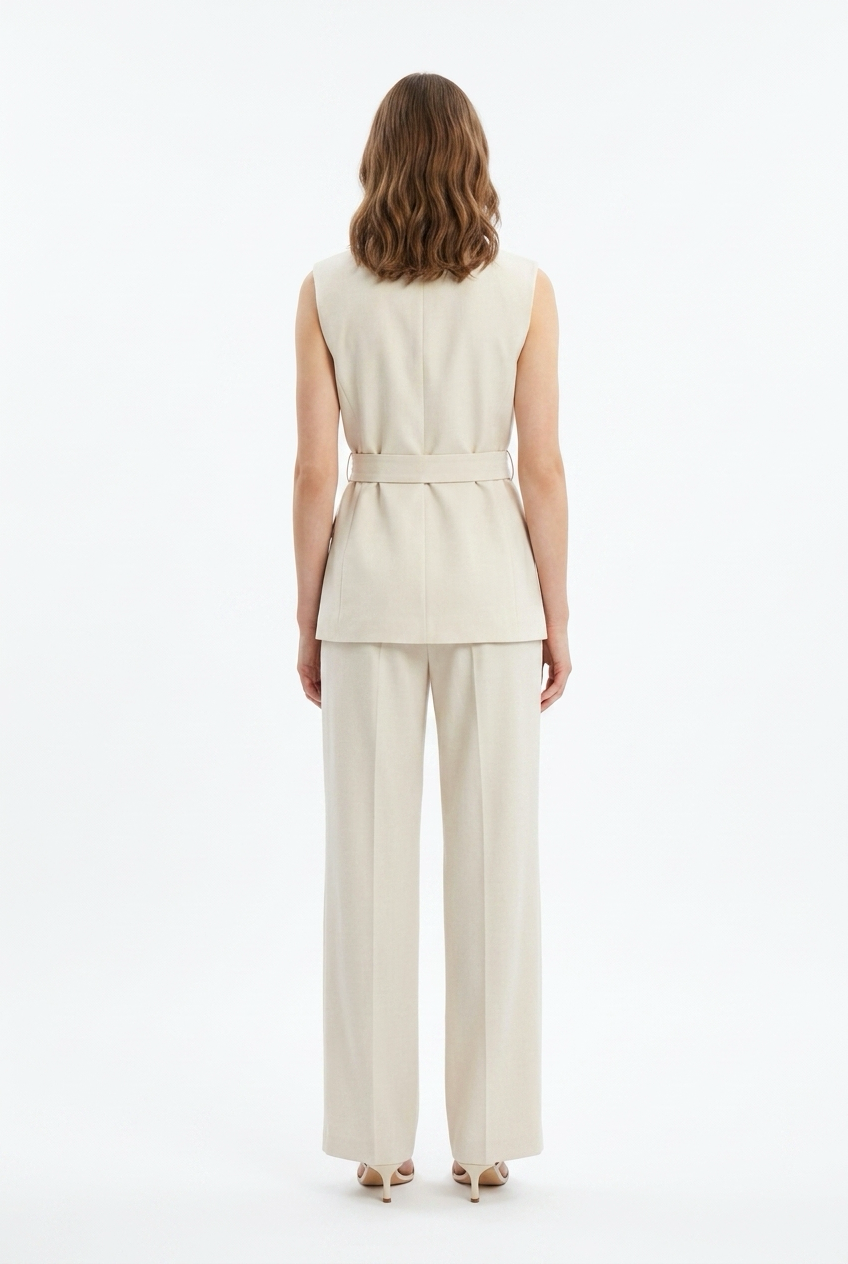 Tailleur Smanicato Pure Sartorial in Lino