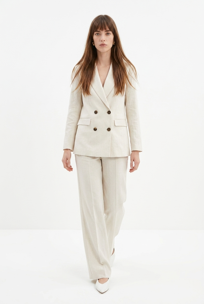 Tailleur Monopetto Pure Sartorial in Lino
