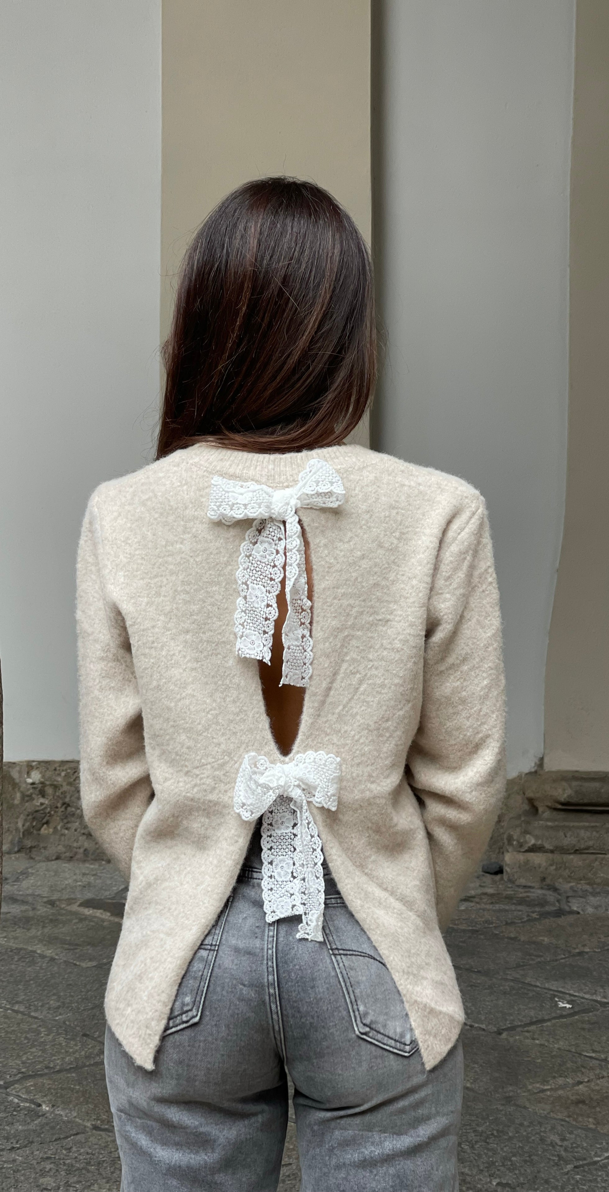 Maglioncino Fiocco Back