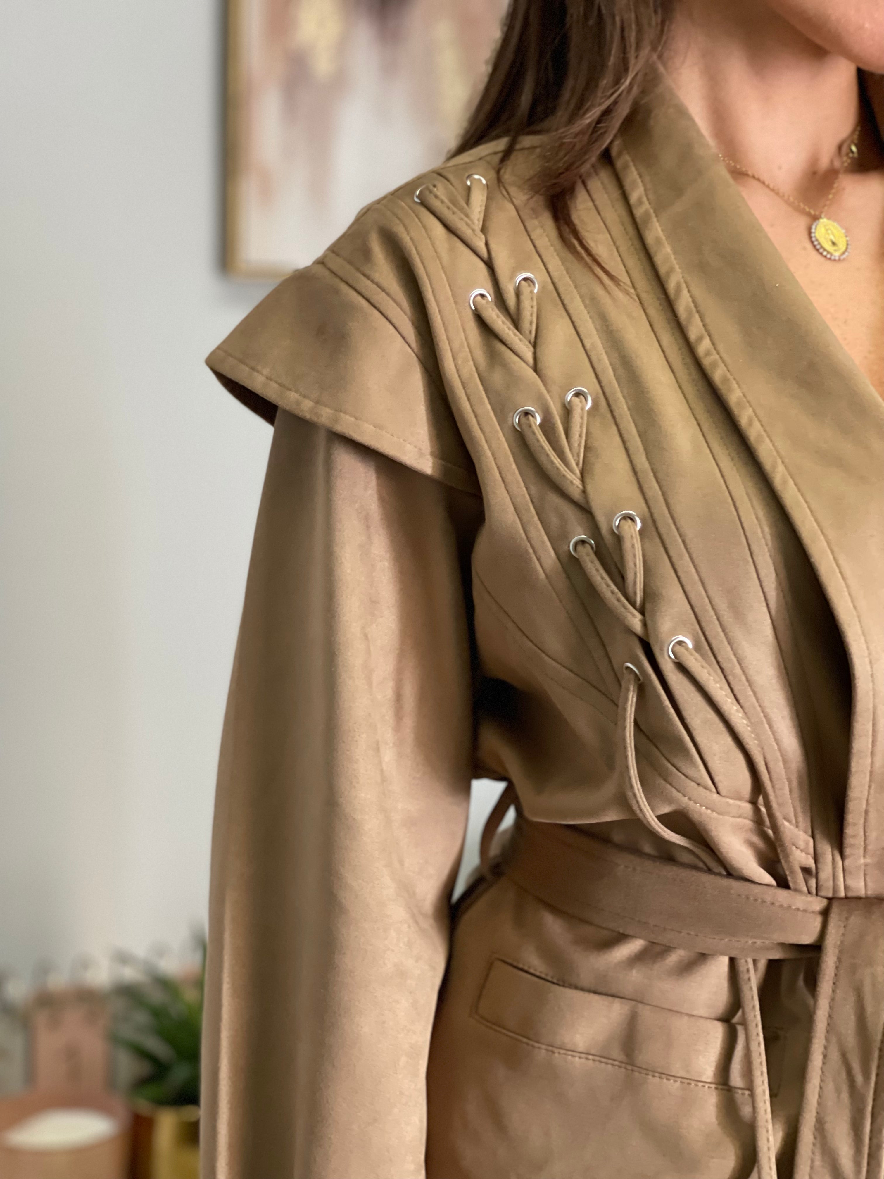 Blazer Alcantara Treccia