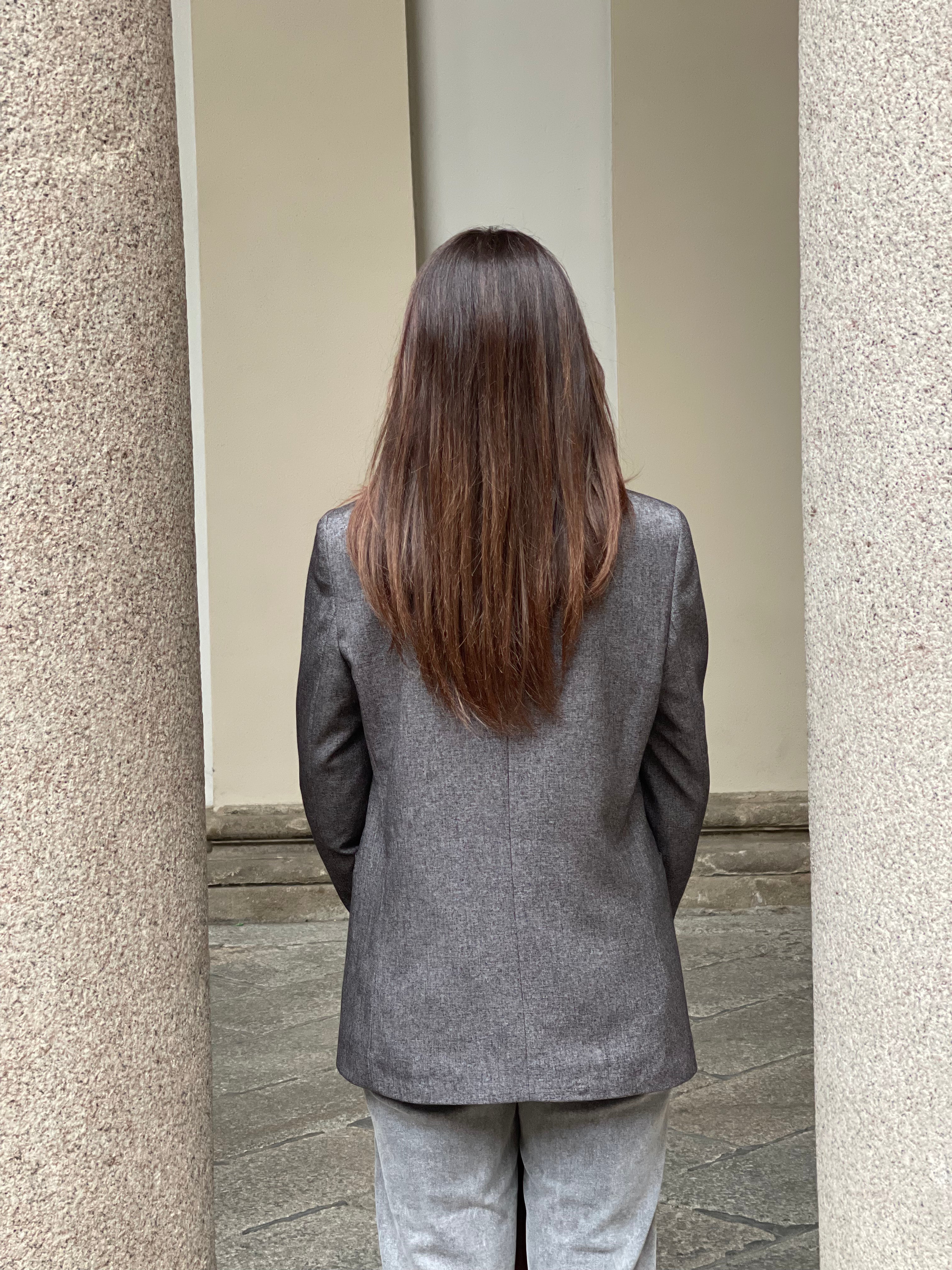 Blazer Doppiopetto Dark Grey