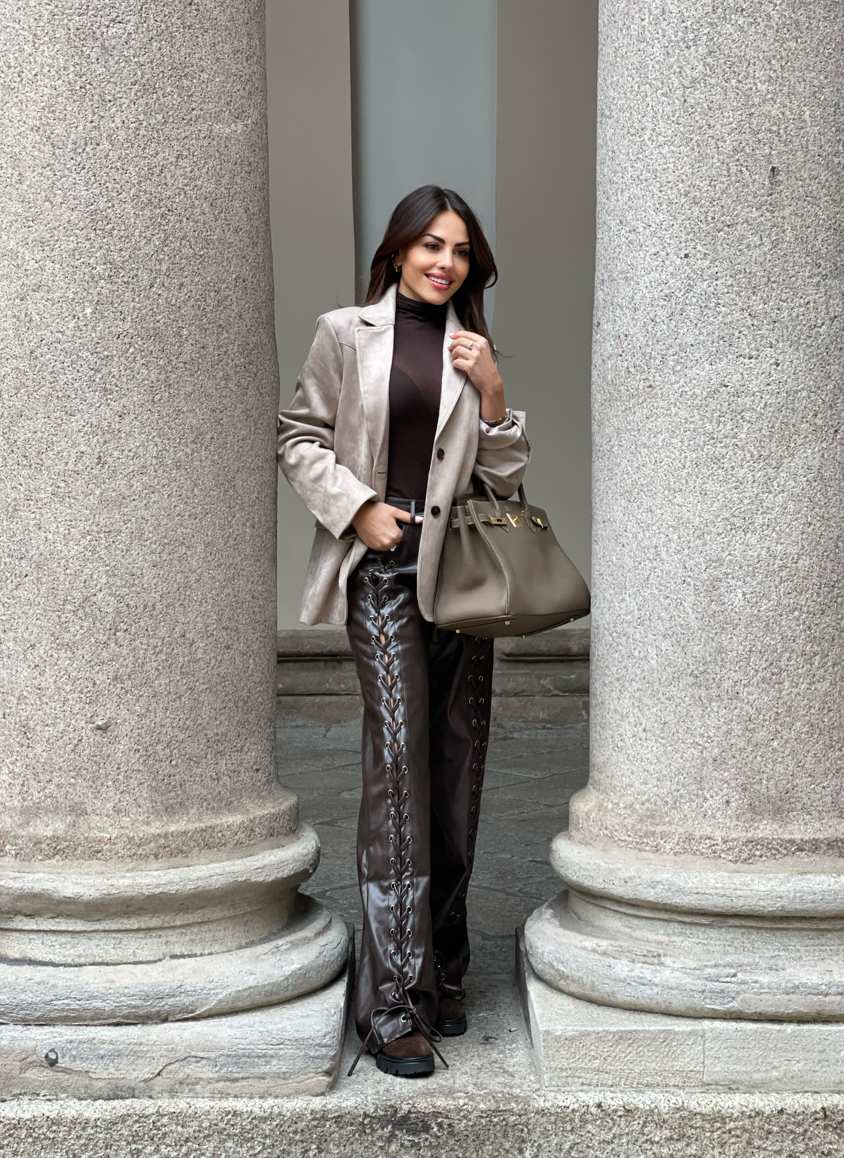 Blazer Monopetto alcantara