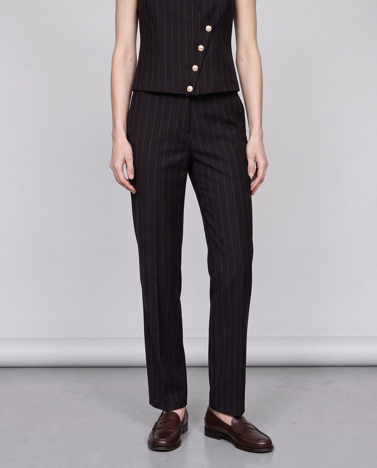 The Power Pinstripe Suit