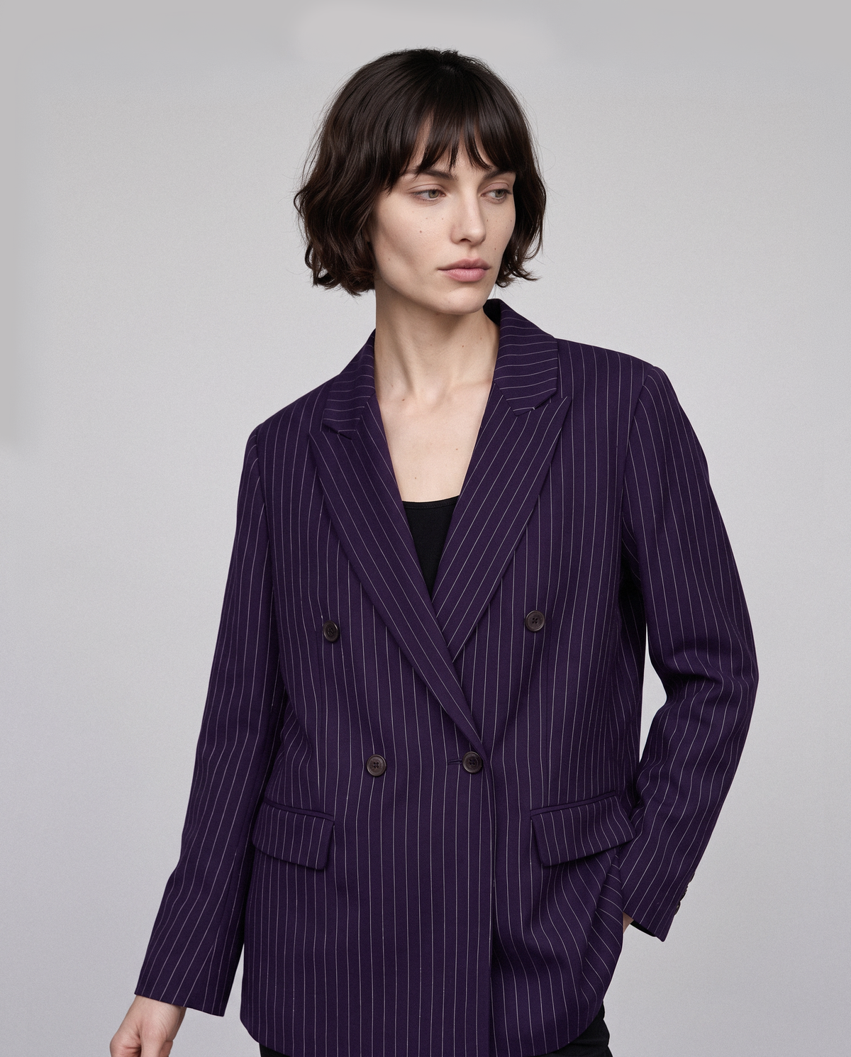 The Executive Pinstripe Tailleur