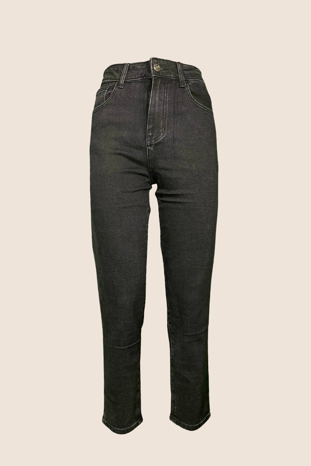 Jeans A Vita Alta Mom Fit