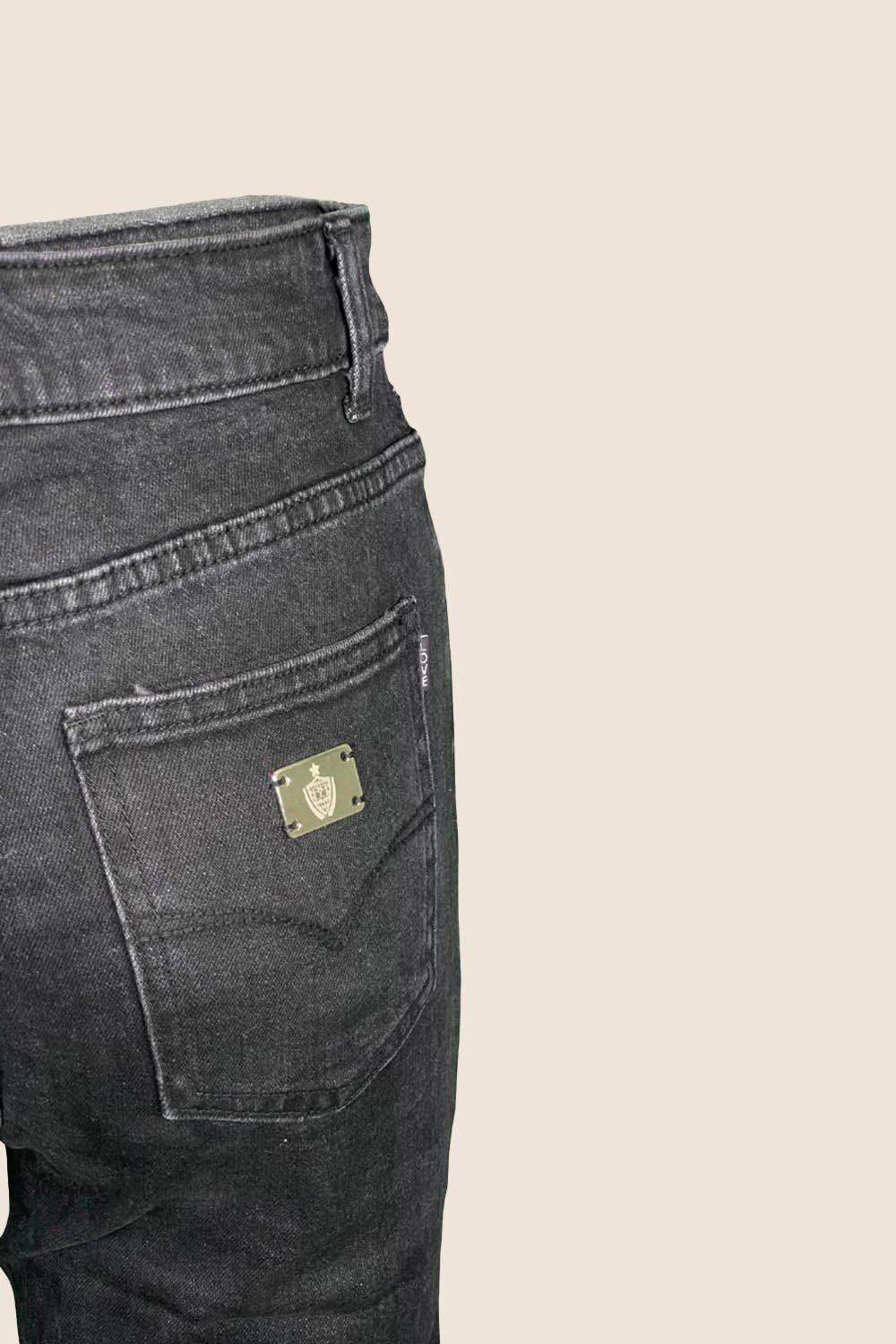 Jeans A Vita Alta Mom Fit