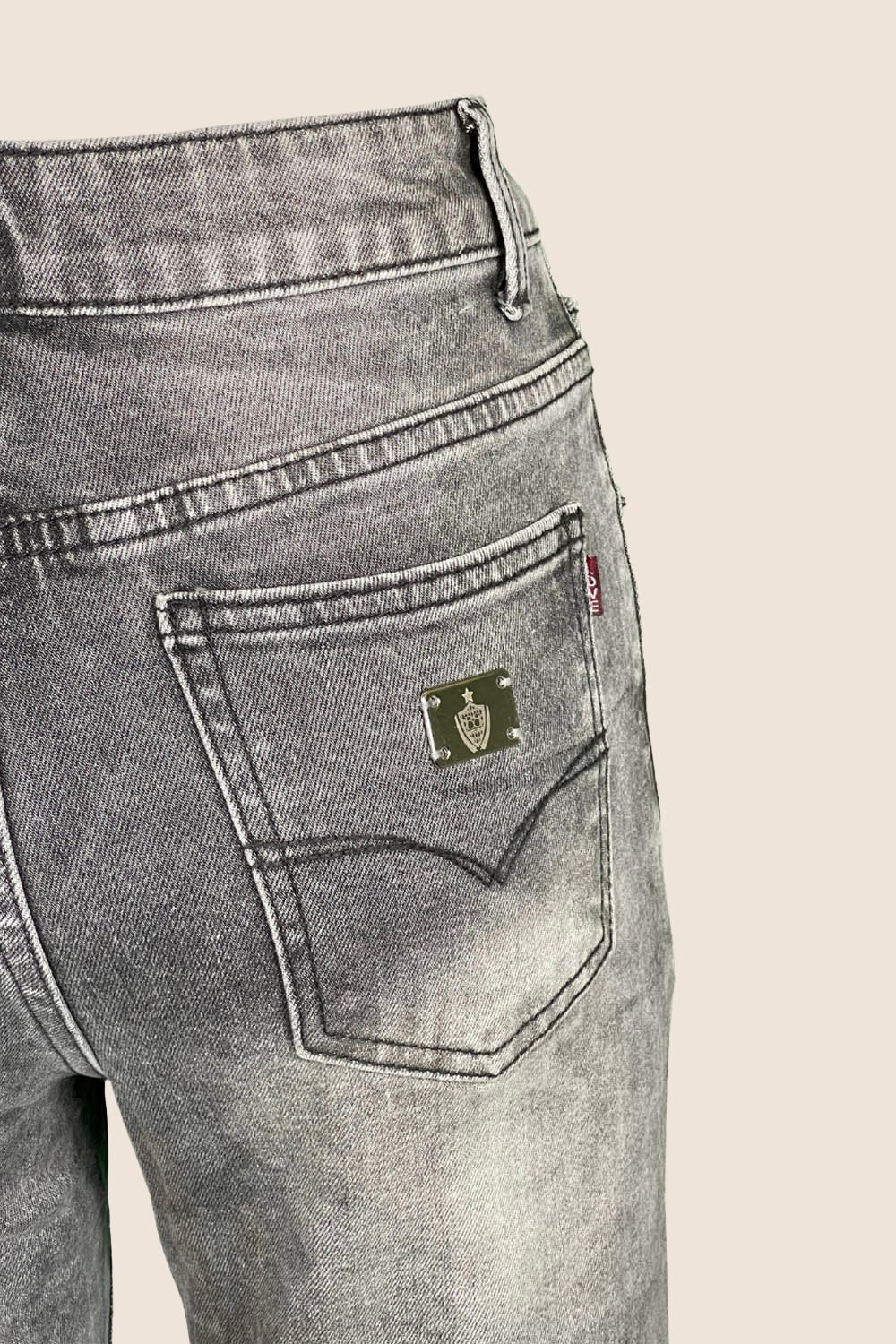 High Waist Mom Fit Jeans