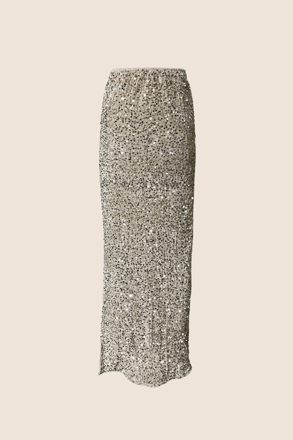 Long Skirt With Sequins