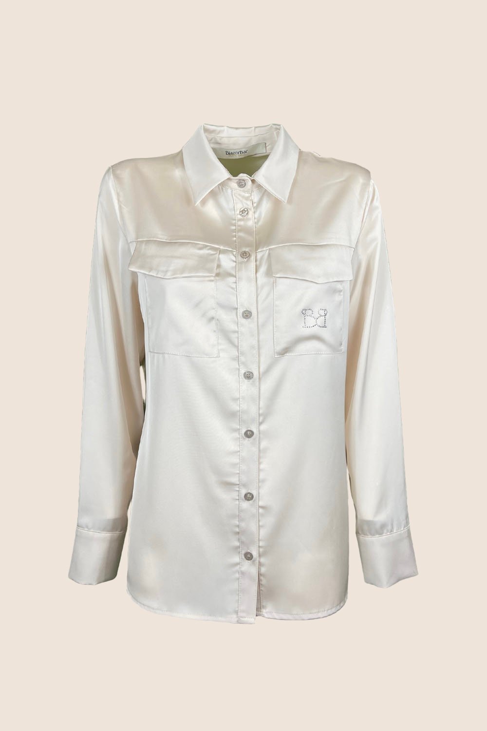 BB Camicia Con Tasca In Raso