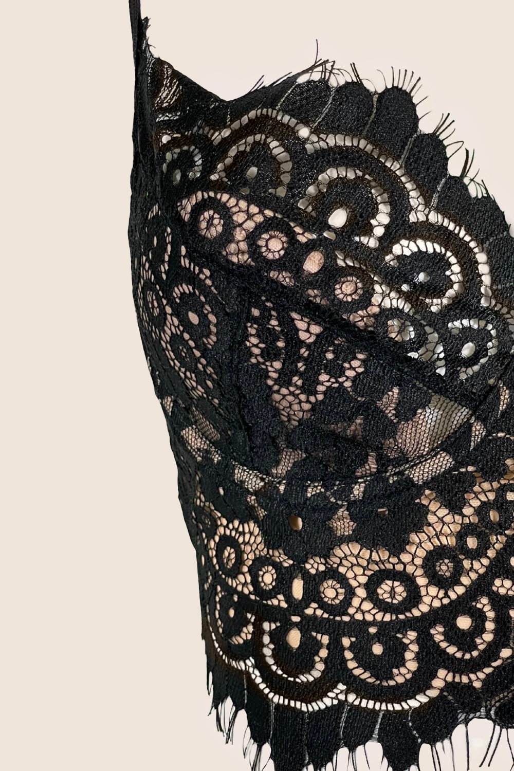Bralette in Pizzo Nero