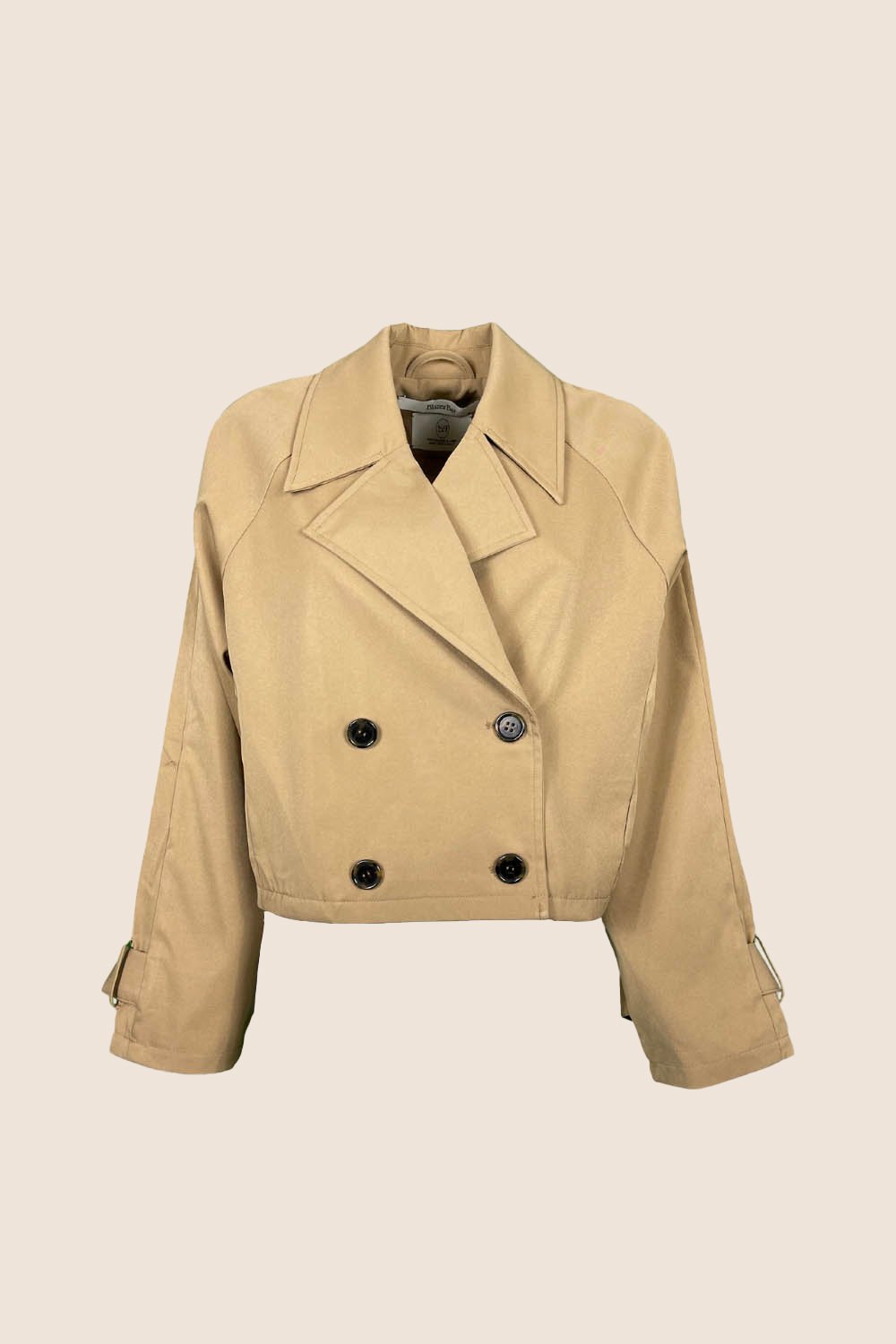 Cappotto Trench Cropped