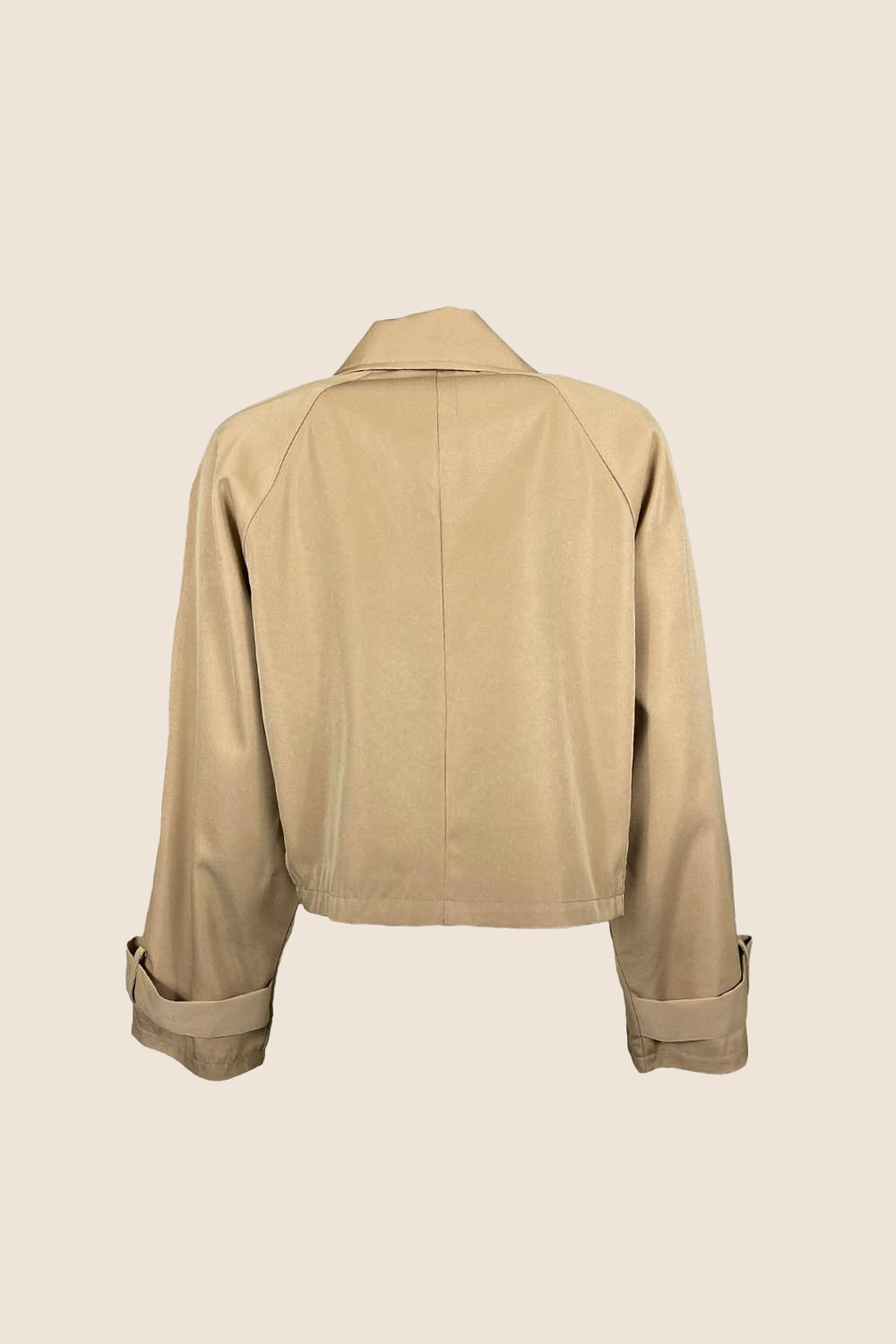 Cappotto Trench Cropped