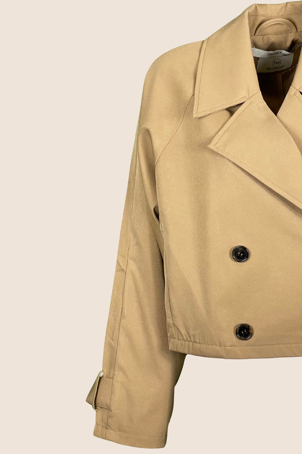 Cappotto Trench Cropped