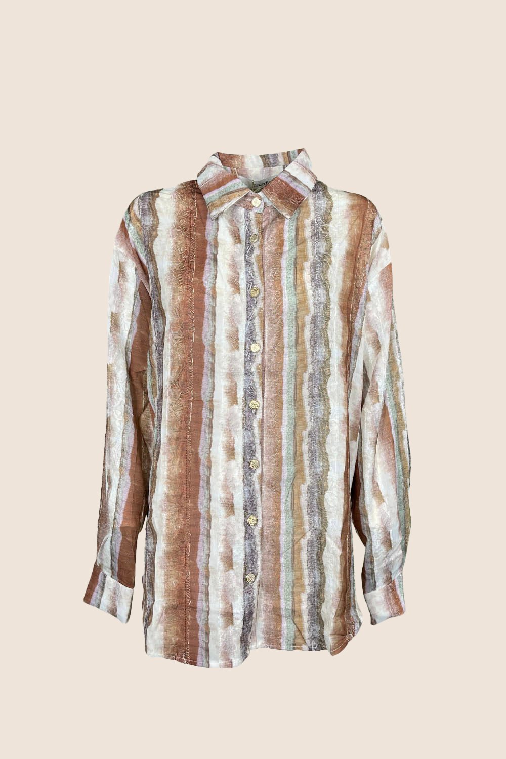 Camicia Loungewear A Righe