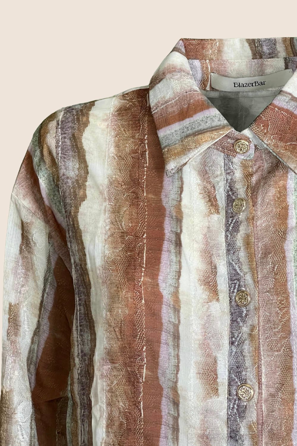 Camicia Loungewear A Righe