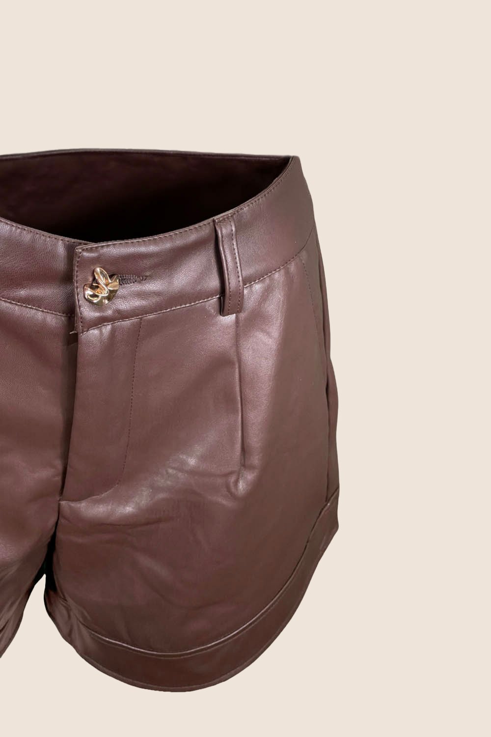 Pantaloncini In Ecopelle