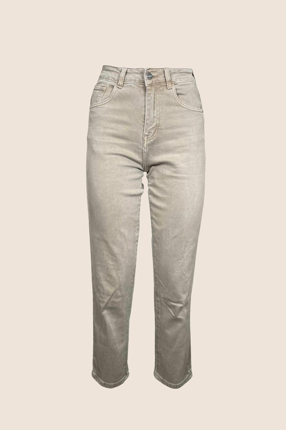 High Waist Mom Fit Jeans