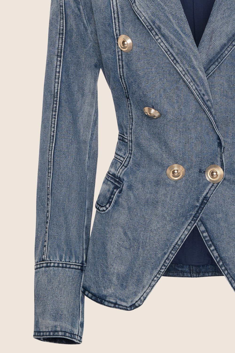 DB Essential Blazer in Denim