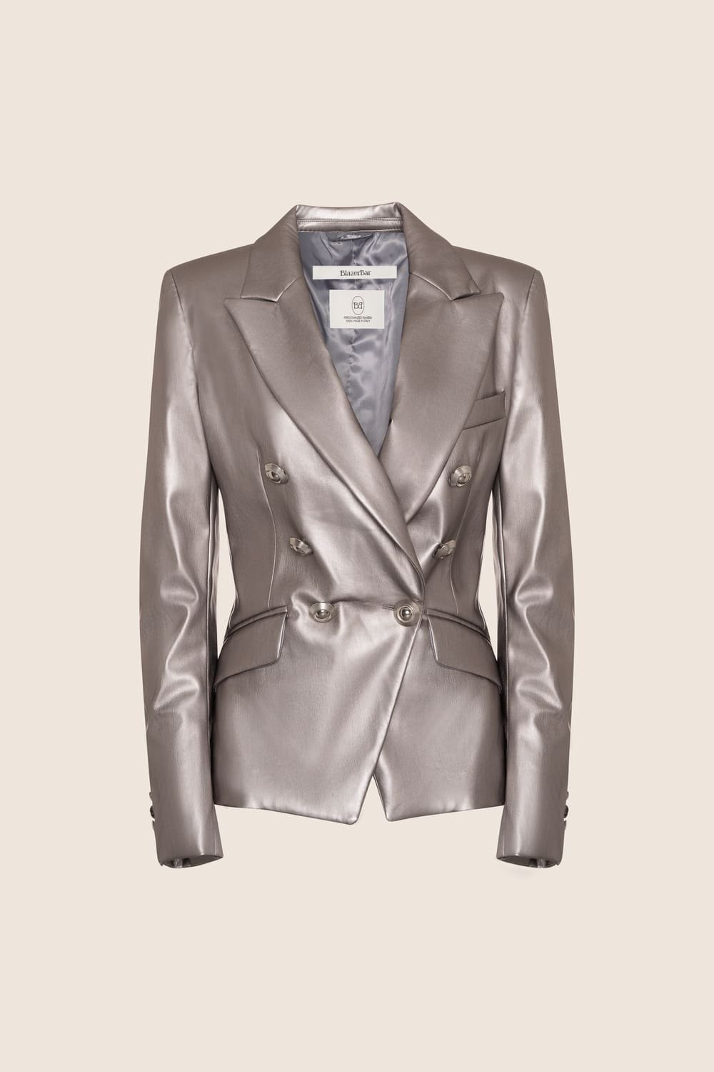 DB essential in Pelle Vegana Argento