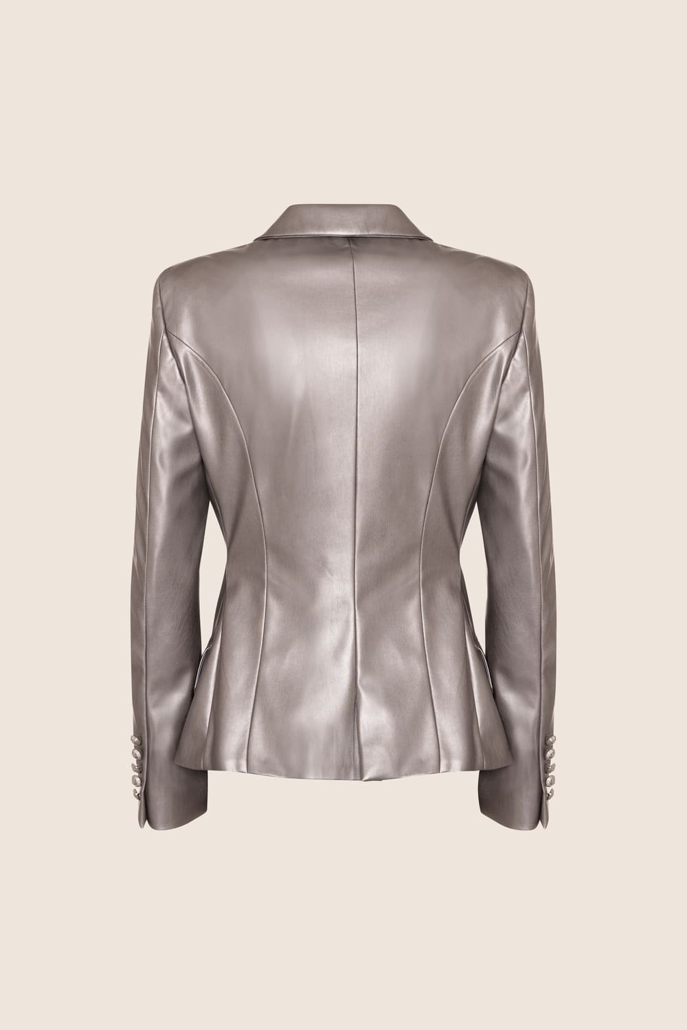 DB essential in Pelle Vegana Argento