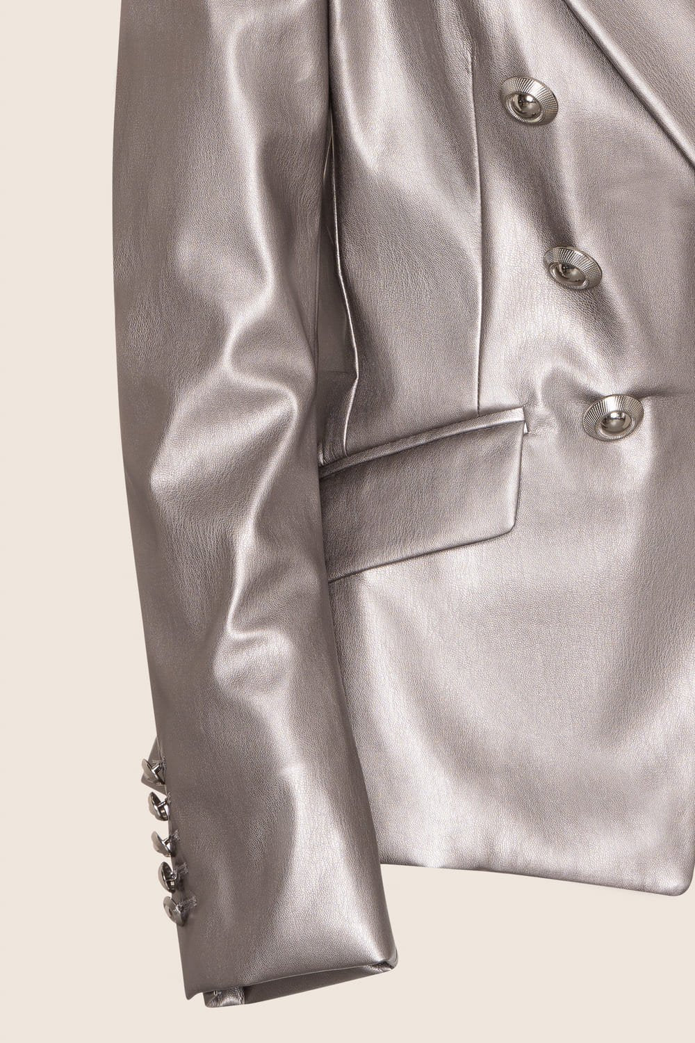 DB essential in Pelle Vegana Argento