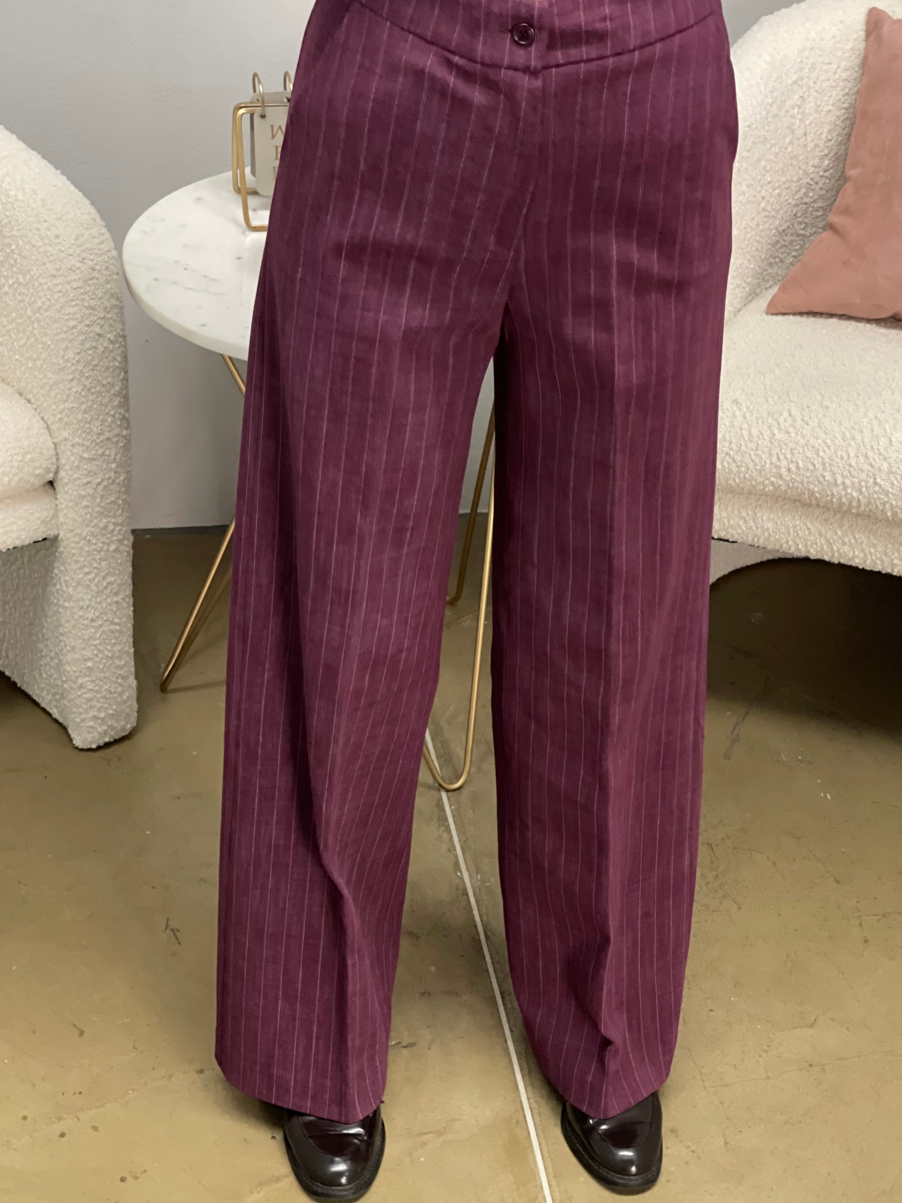 Tailleur Doppiopetto Gessato