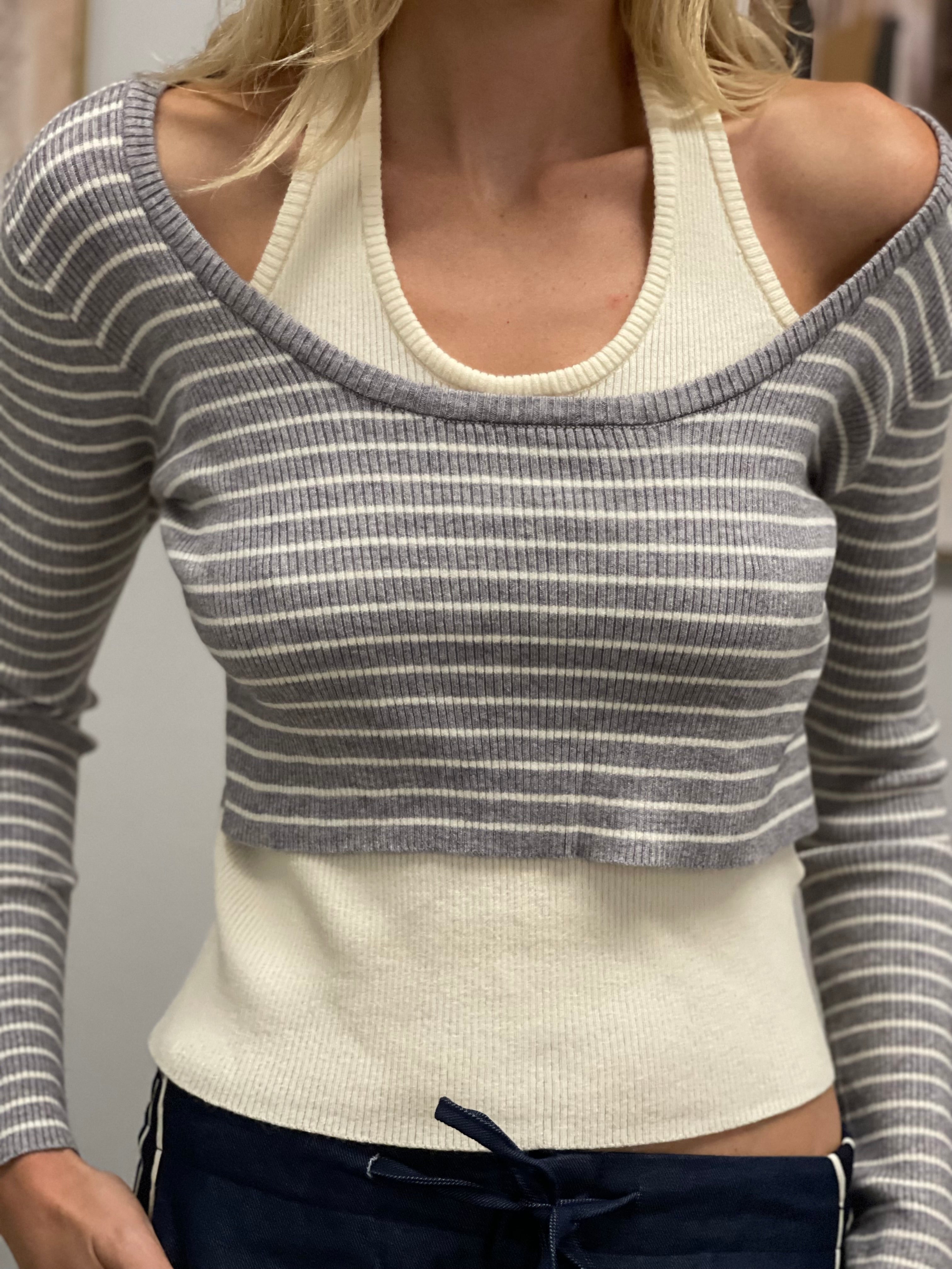 Maglioncino a righe