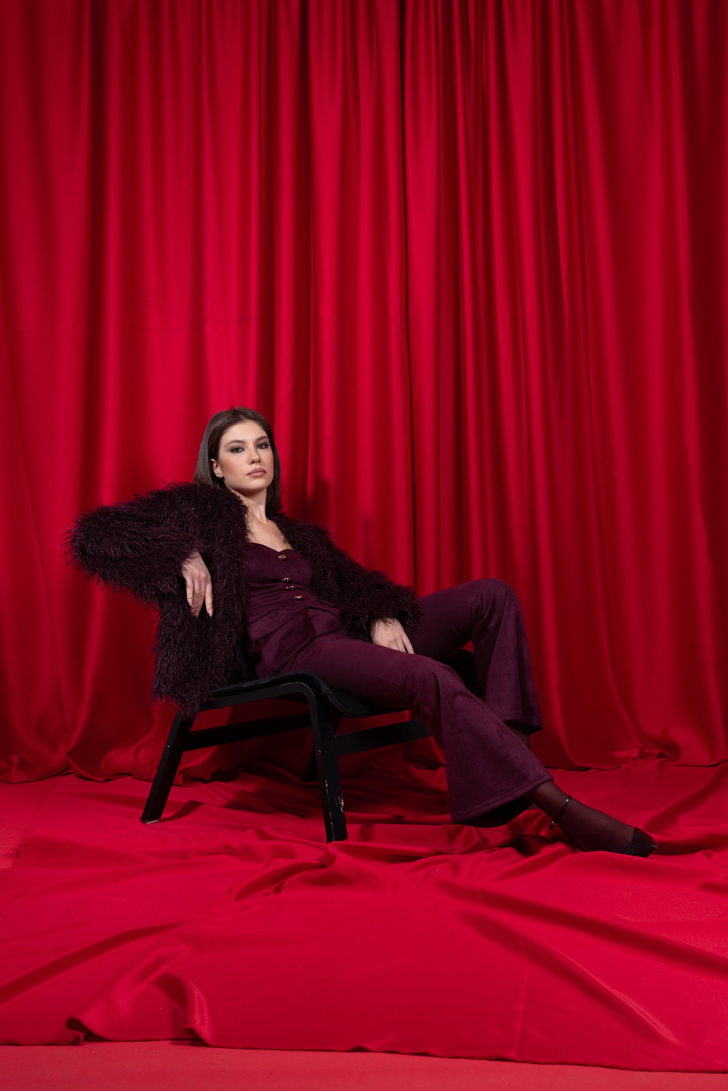 Set Corpetto e pantaloni Velluto