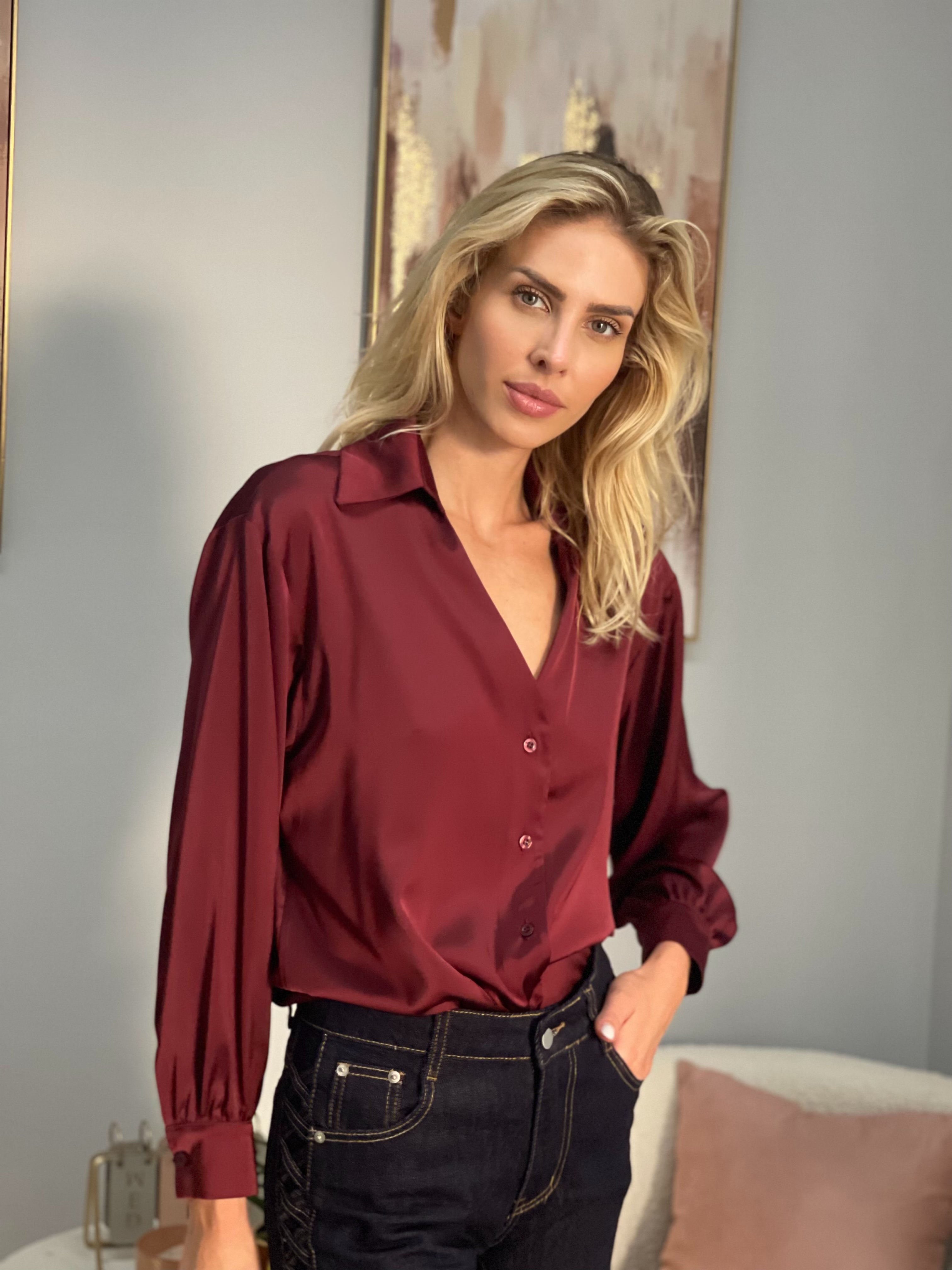 Camicia in Seta