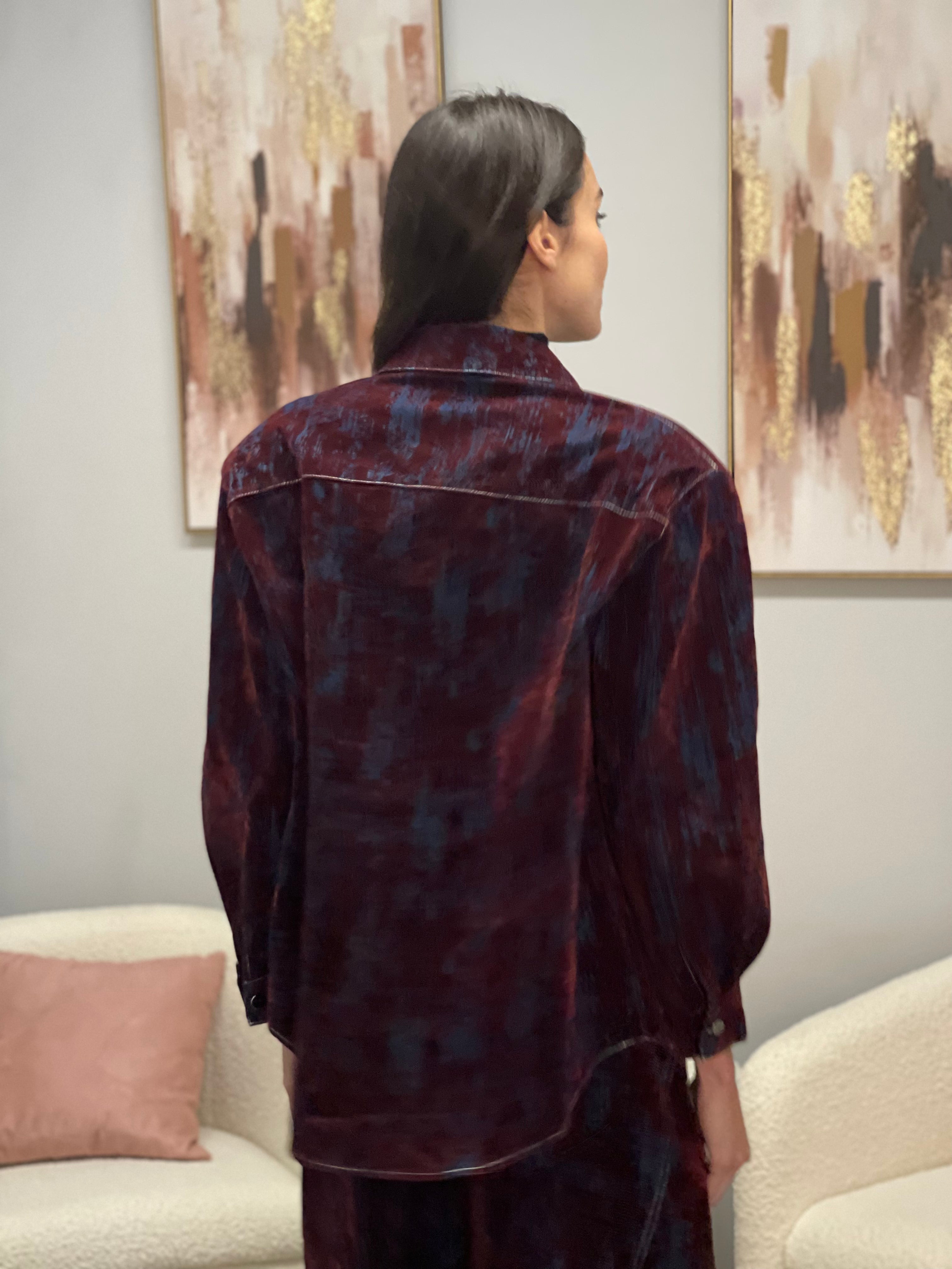 Giacca Jeans e Velluto