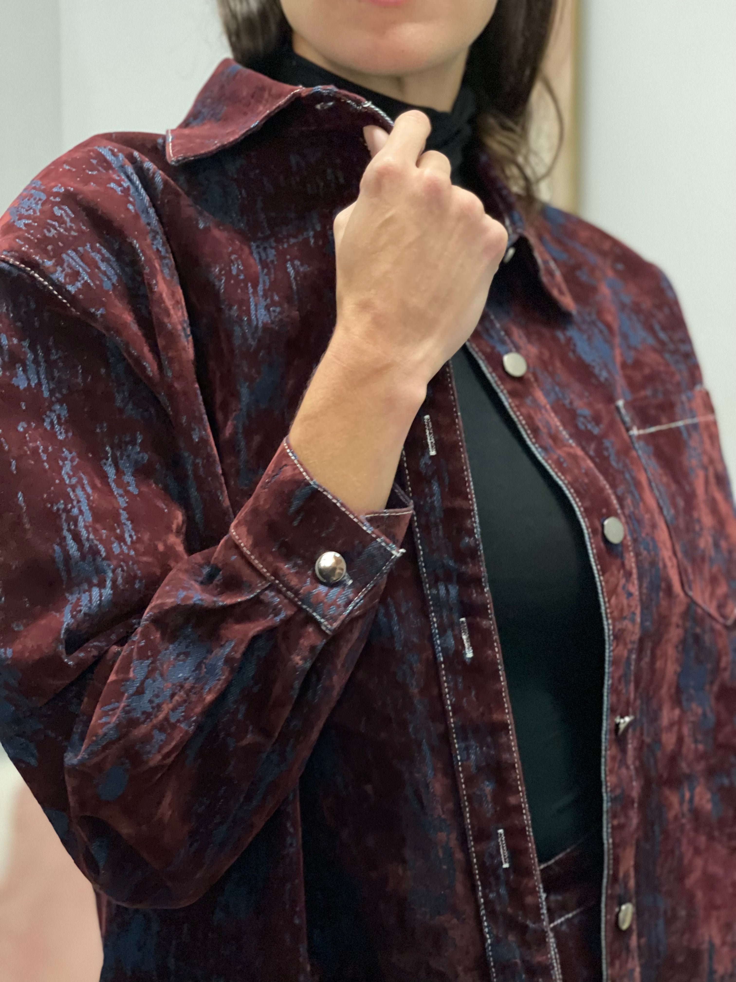 Giacca Jeans e Velluto