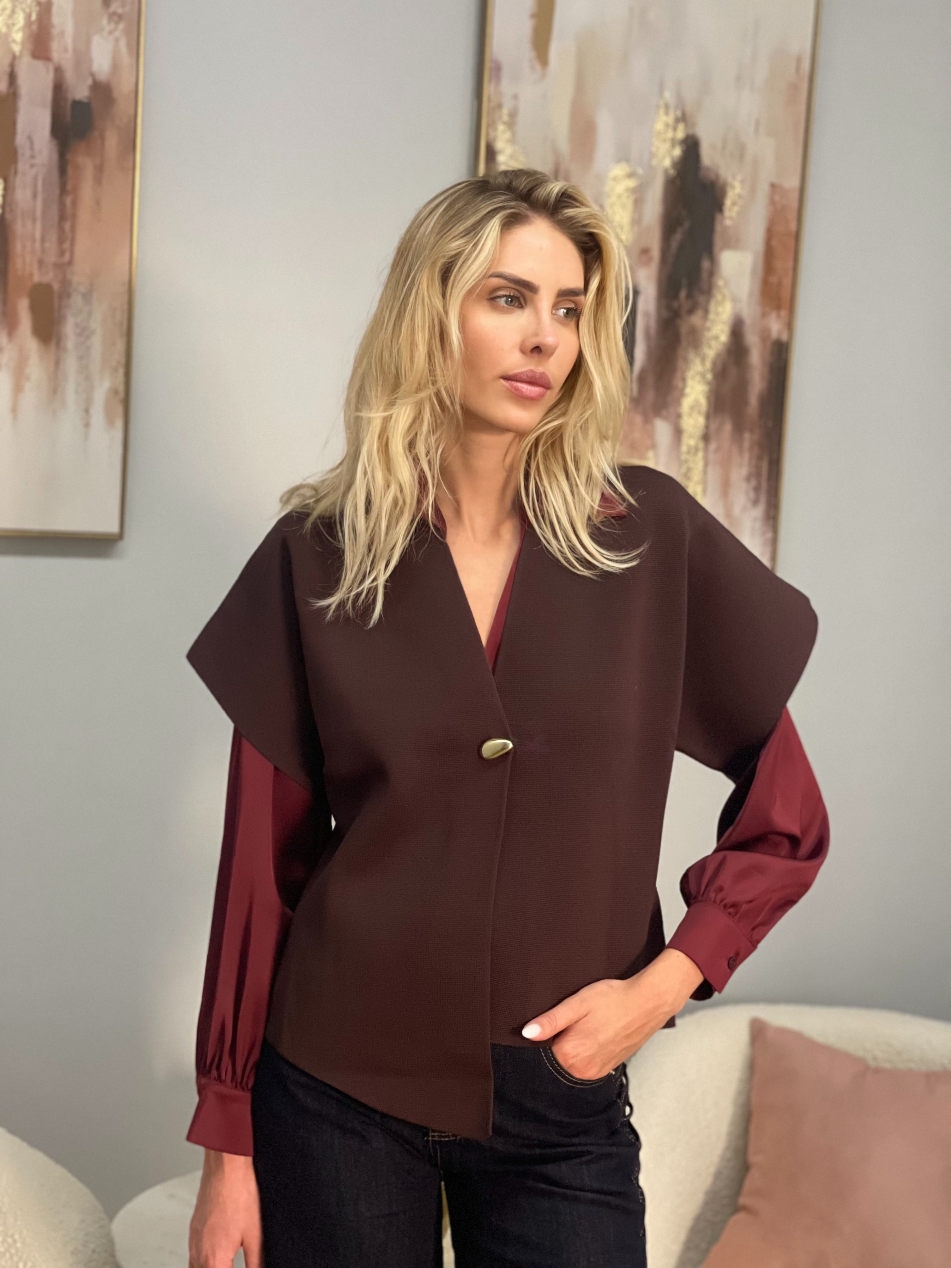 Cardigan Mezza Manica