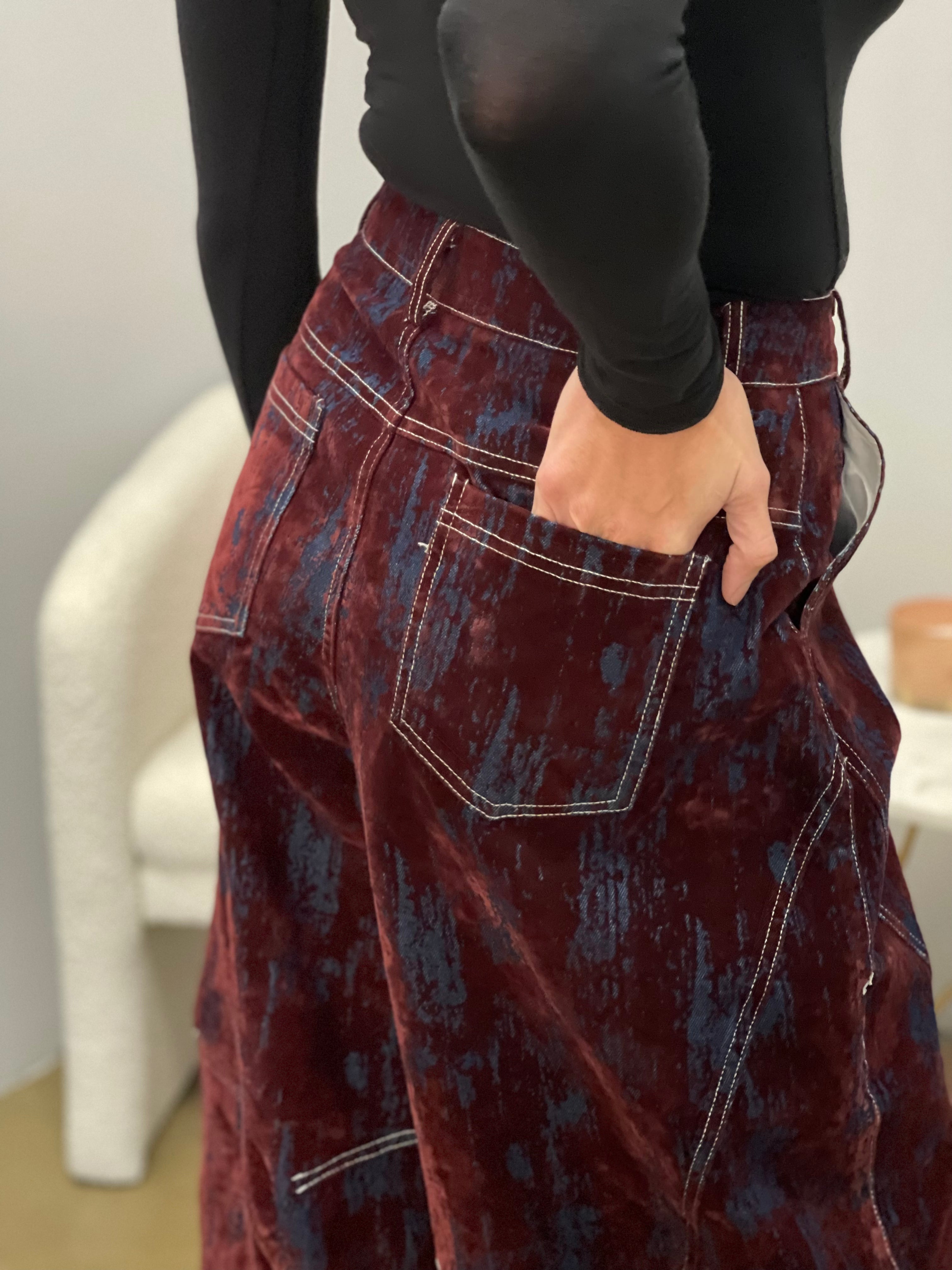 Pantaloni Jeans e Velluto