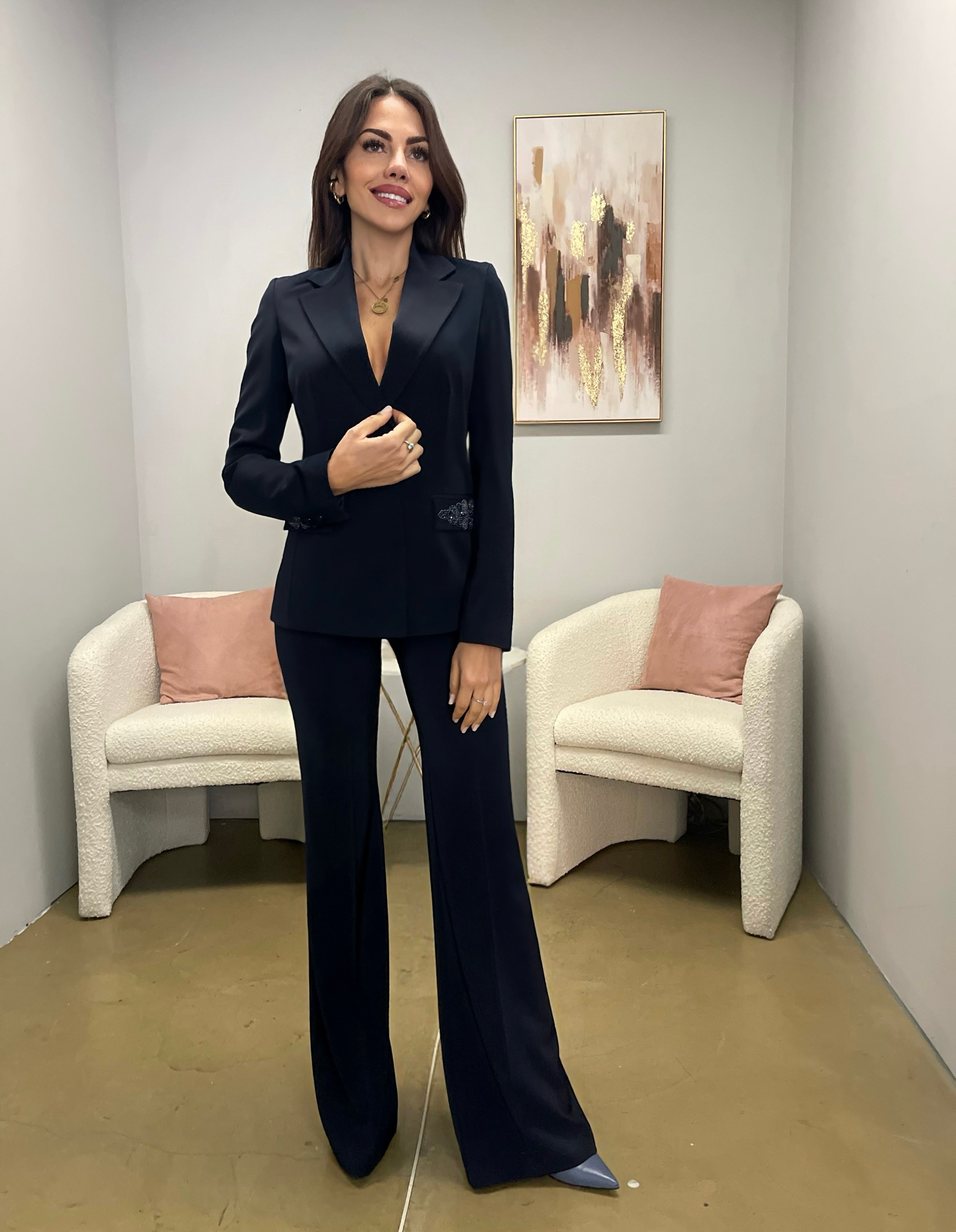 Tailleur Doppiopetto Blue